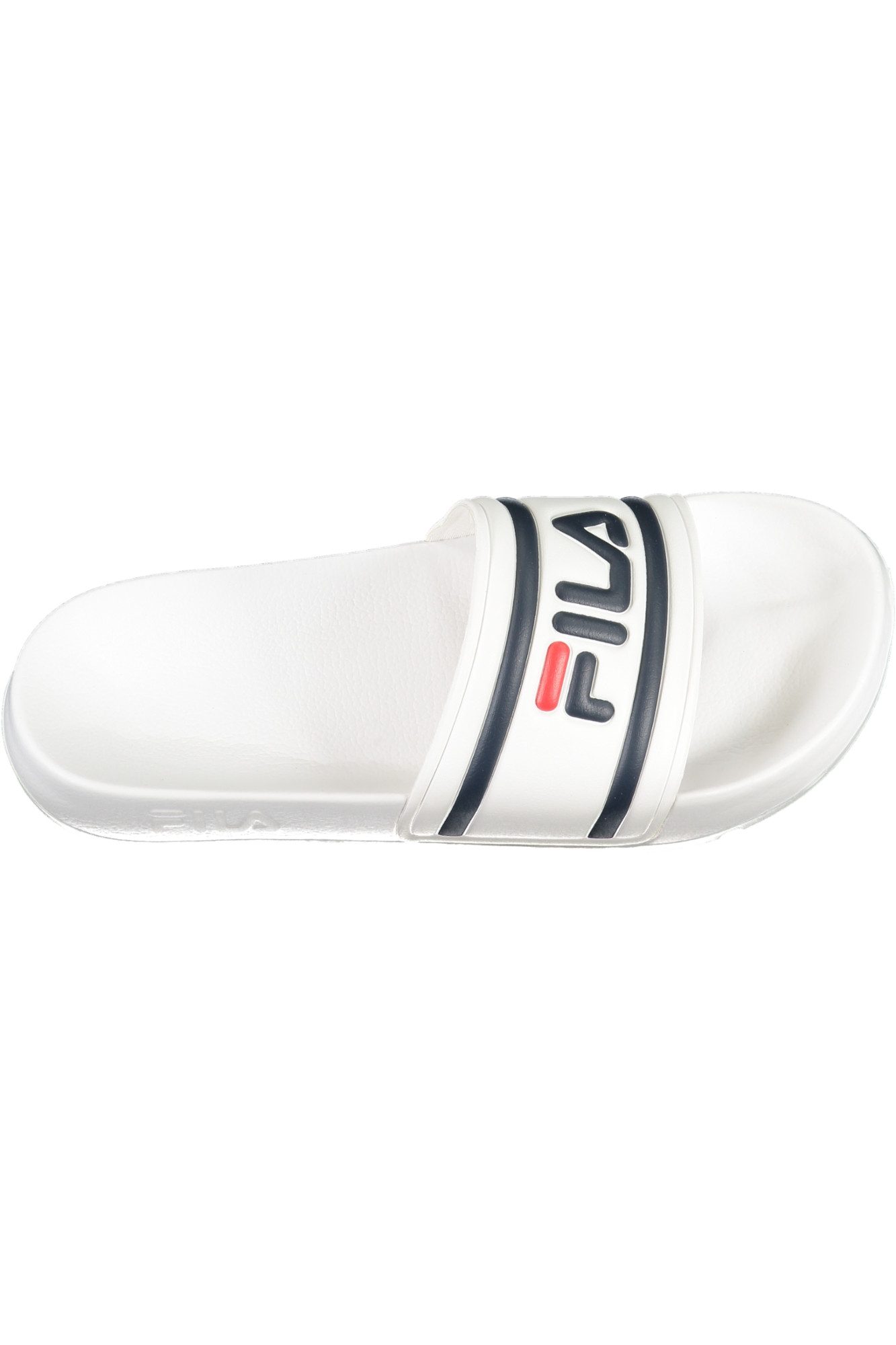 Fila Badeschuh Bequeme Herren Hausschuhe in Weiß mit