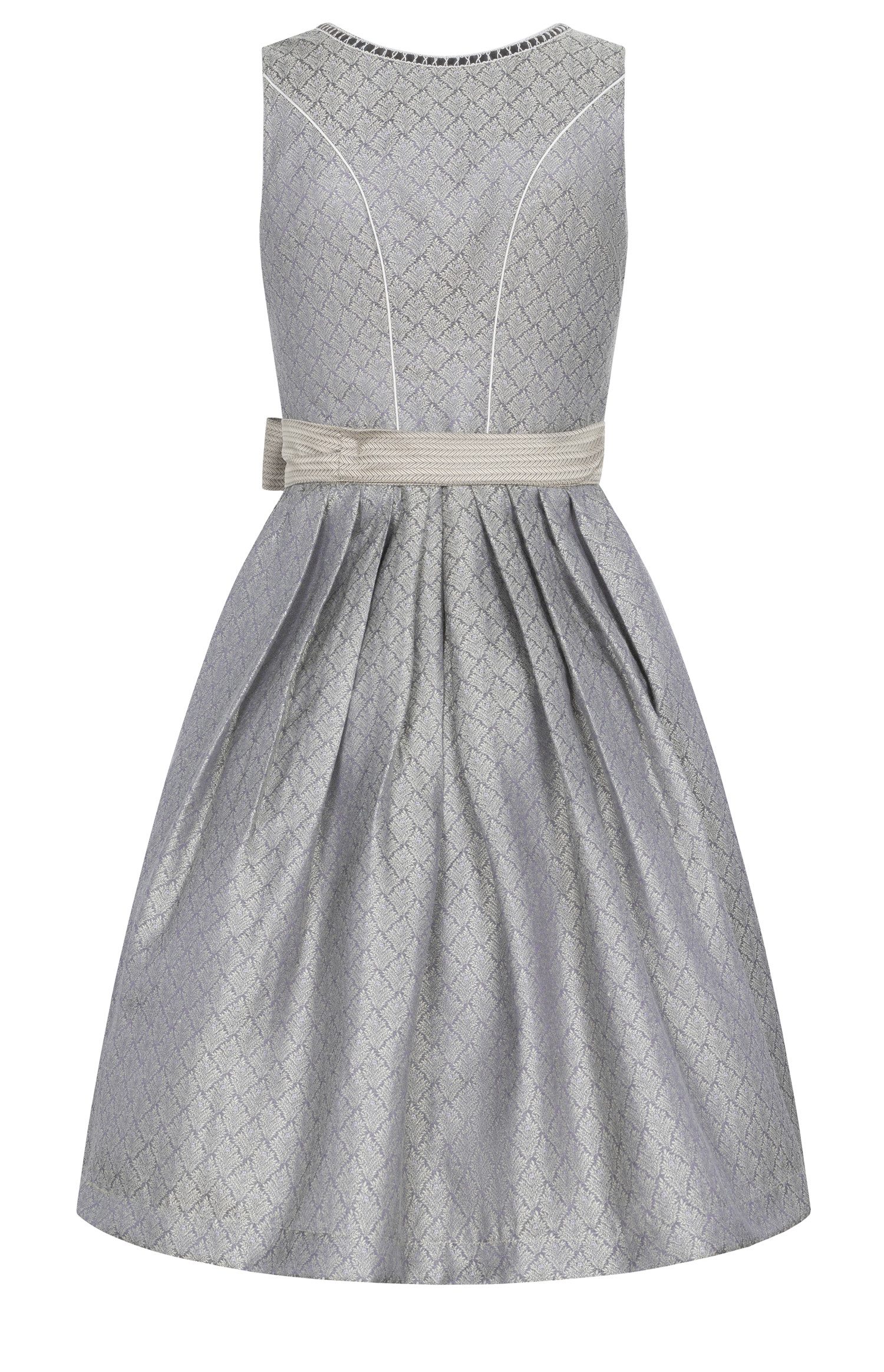 Nübler Trachtenkleid Midi Dirndl Georgina in Graphite von Nübler günstig online kaufen