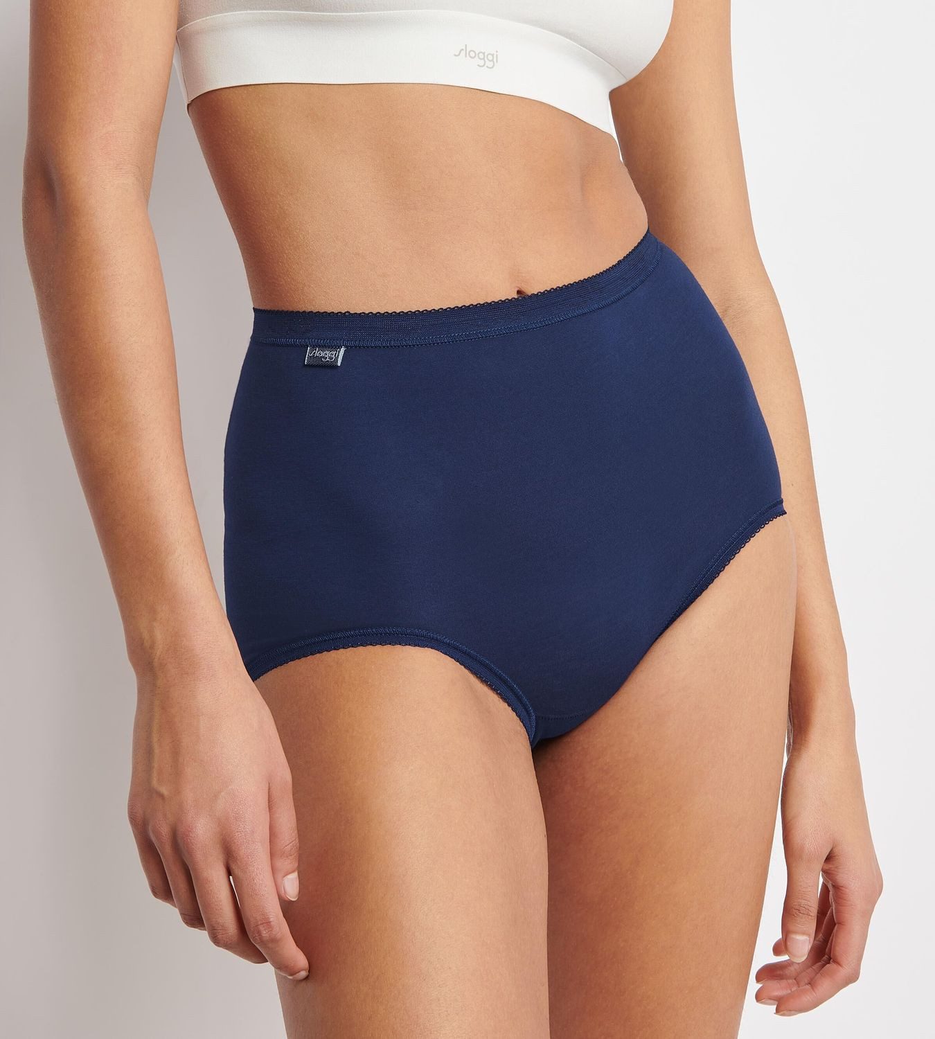 sloggi Maxislip Basic+ mit elastischer Mäusezähnchenkante
