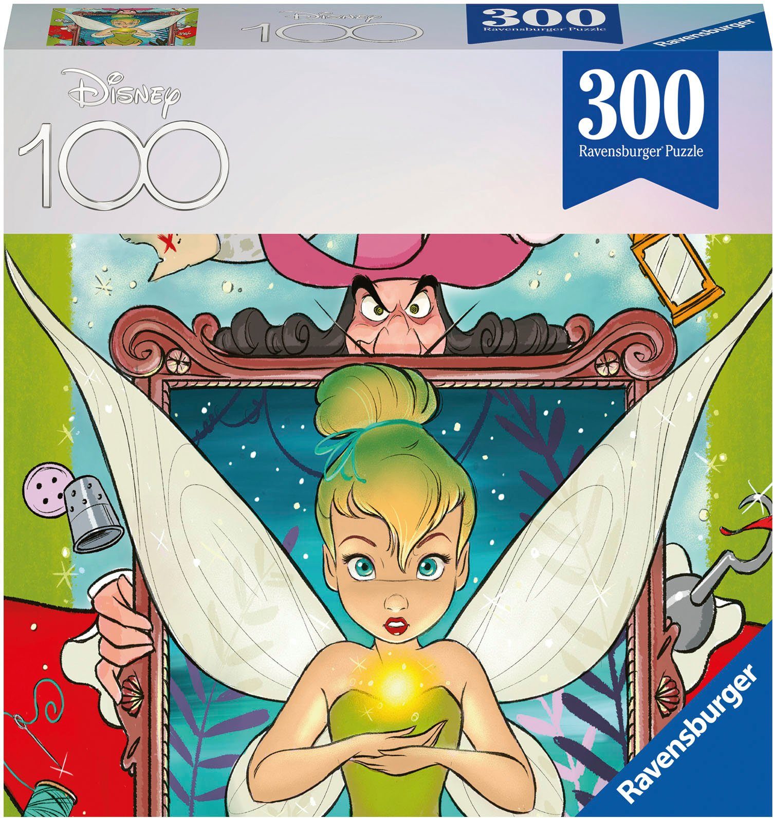 in Europe; - weltweit Wald 300 Tinkerbell, Puzzleteile, FSC® Made - schützt Ravensburger Puzzle