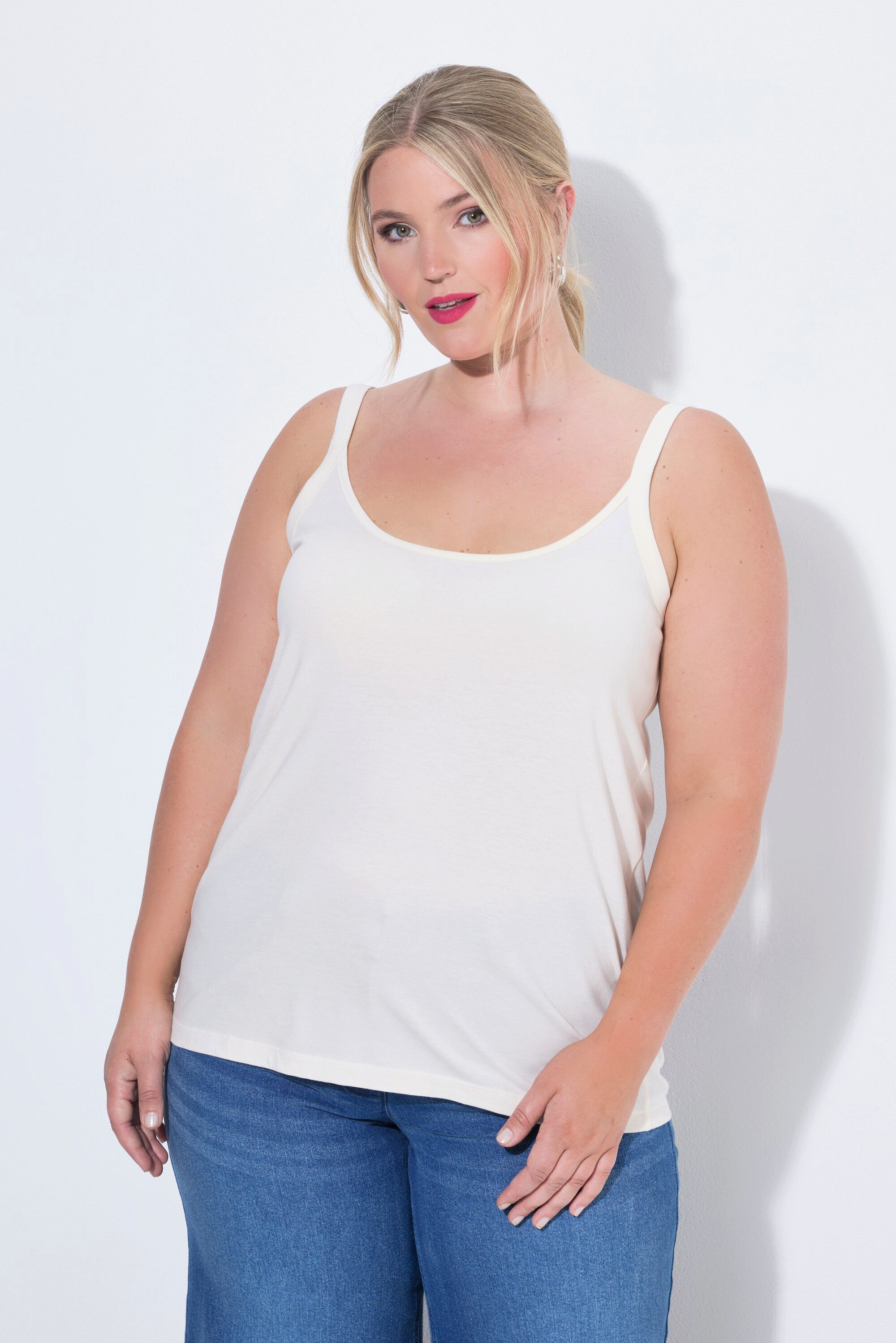 MIAMODA Longtop Top Komfort Fit Spaghettiträger