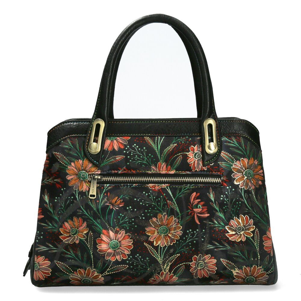 LAURA VITA Handtasche Laura Vita - Handtasche ARAMIS 05 - Schwarz