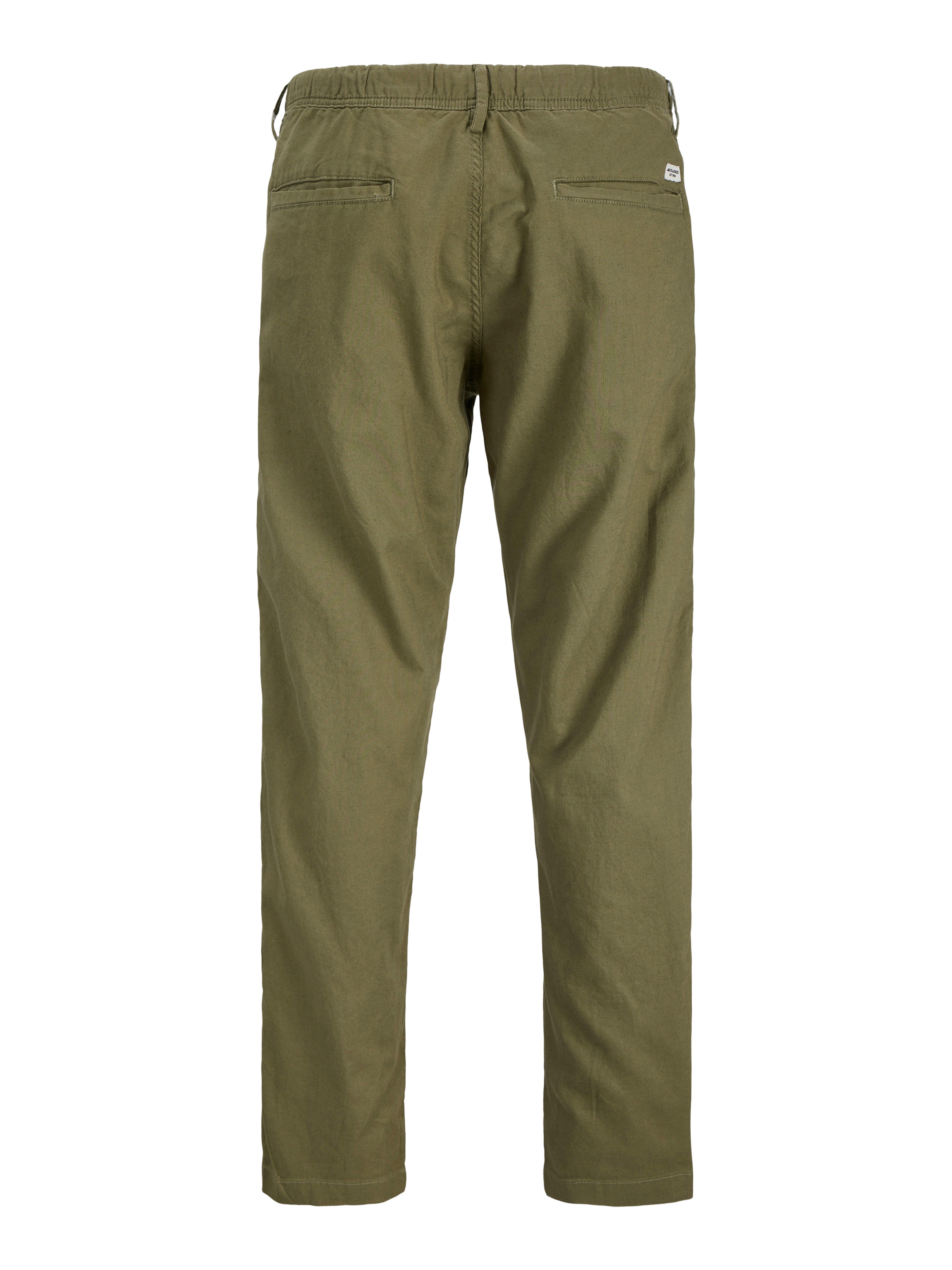 Jack & Jones Stoffhose JPSTKANE HYBRID BONDI JOGGER SN Baumwolle mit Leinen, locker geschnitten – Bild 5 von 5