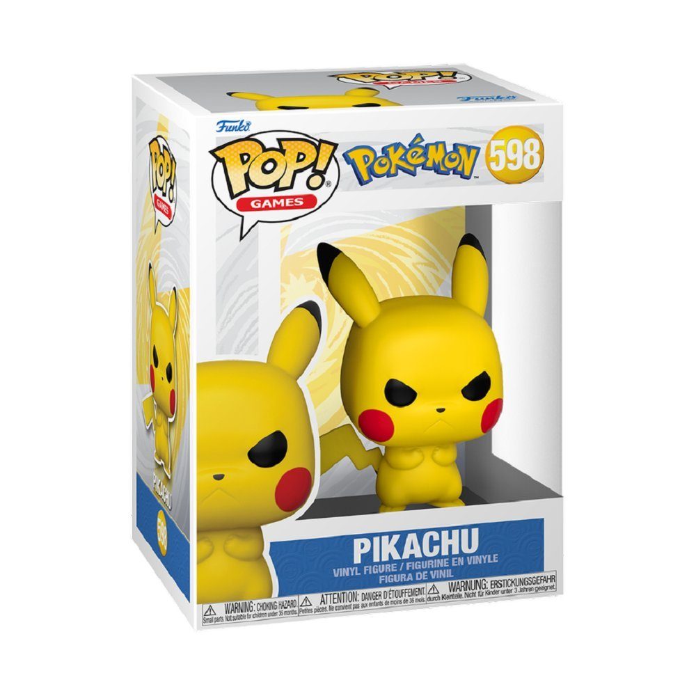 Games: Pikachu Grumpy POP! Funko Pokémon #598 - Actionfigur Funko