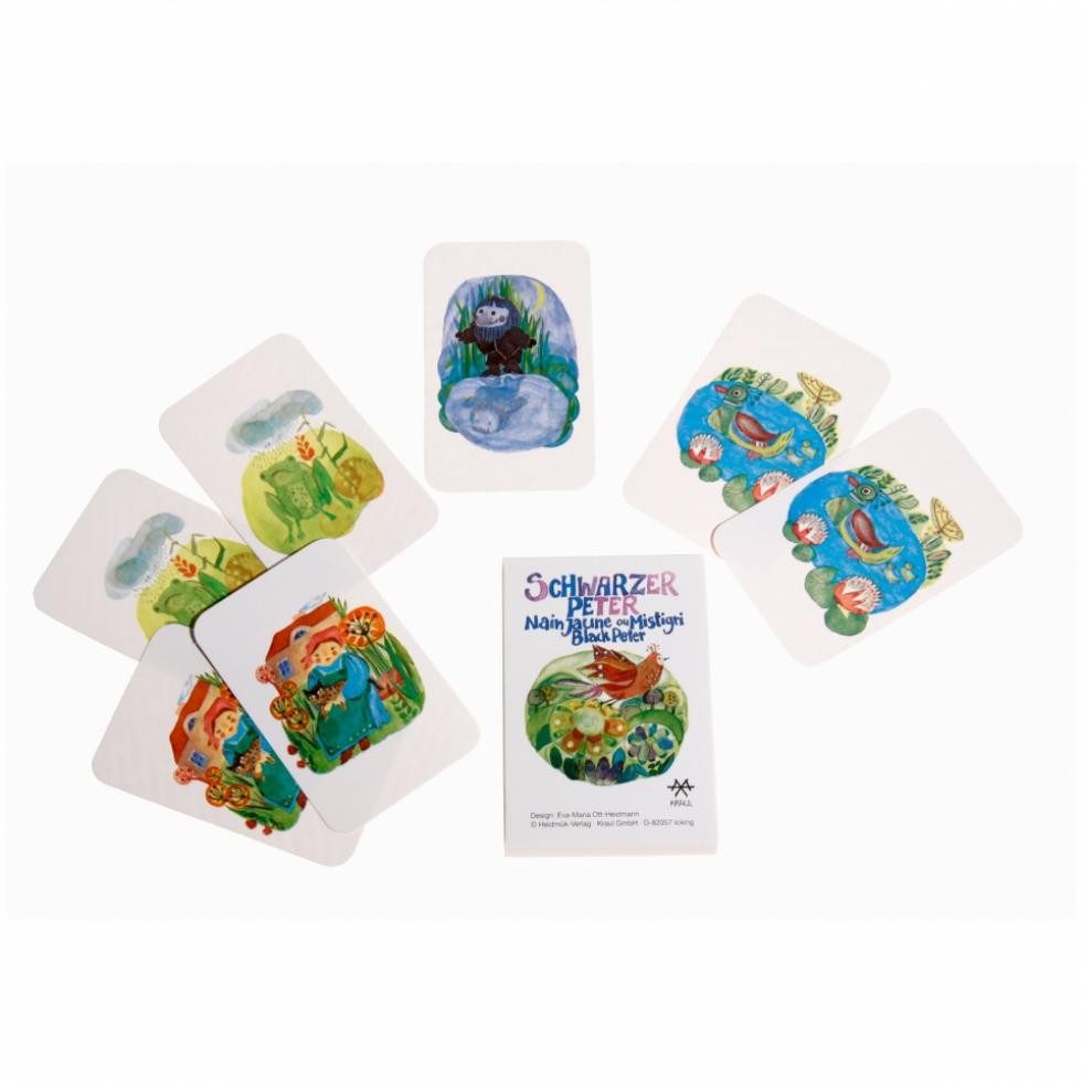 Spielzeug Kraul Spiel, Schwarzer Peter (23 Karten)