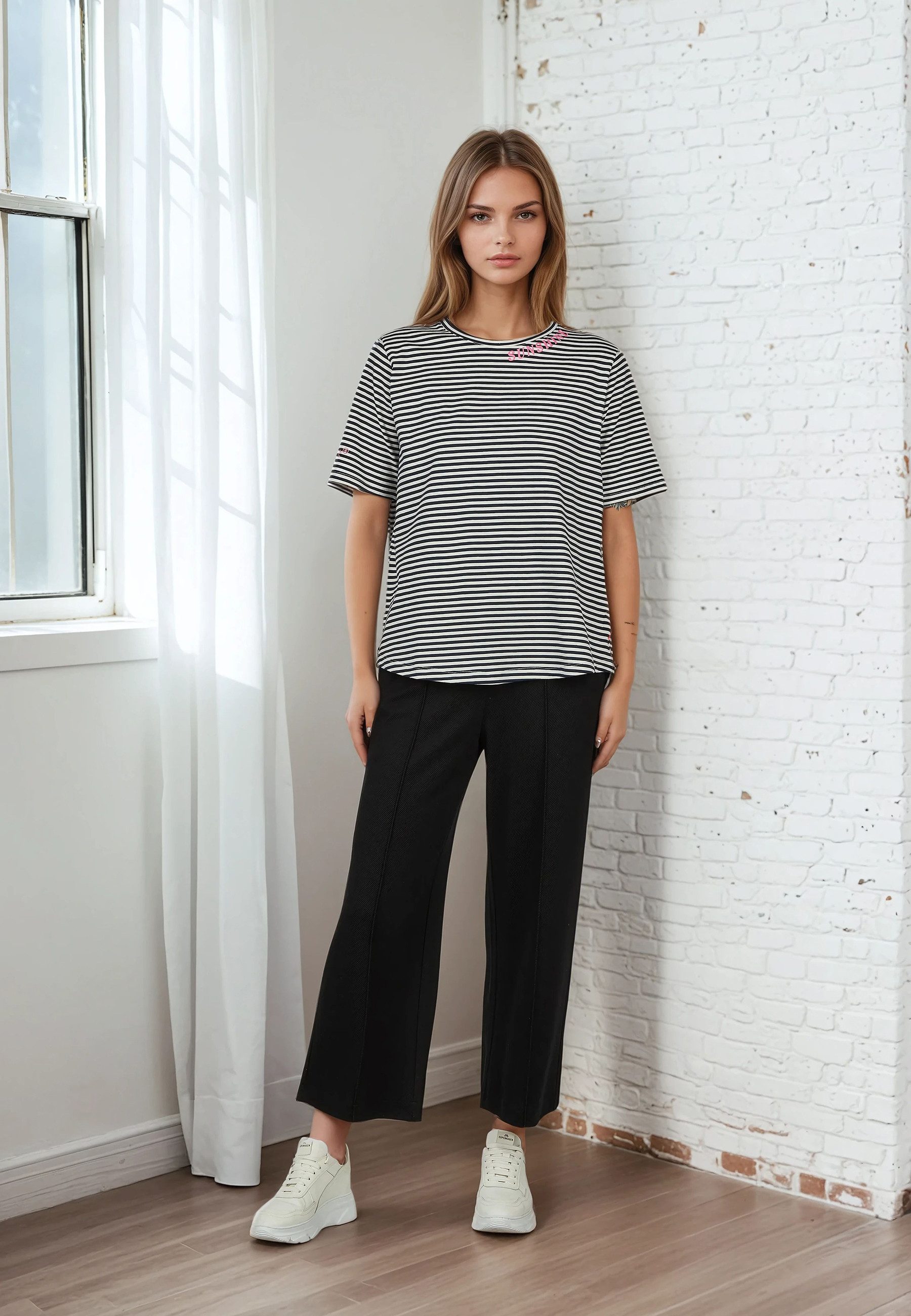 salzhaut T-Shirt TESCHI Damen Relaxed-Fit salzhaut T-Shirt – bequeme Qualität und nordisch klares Design
