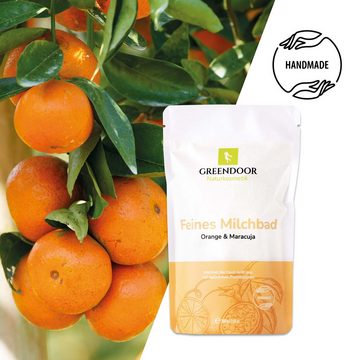 GREENDOOR Badezusatz Milchbad Maracuja Orange