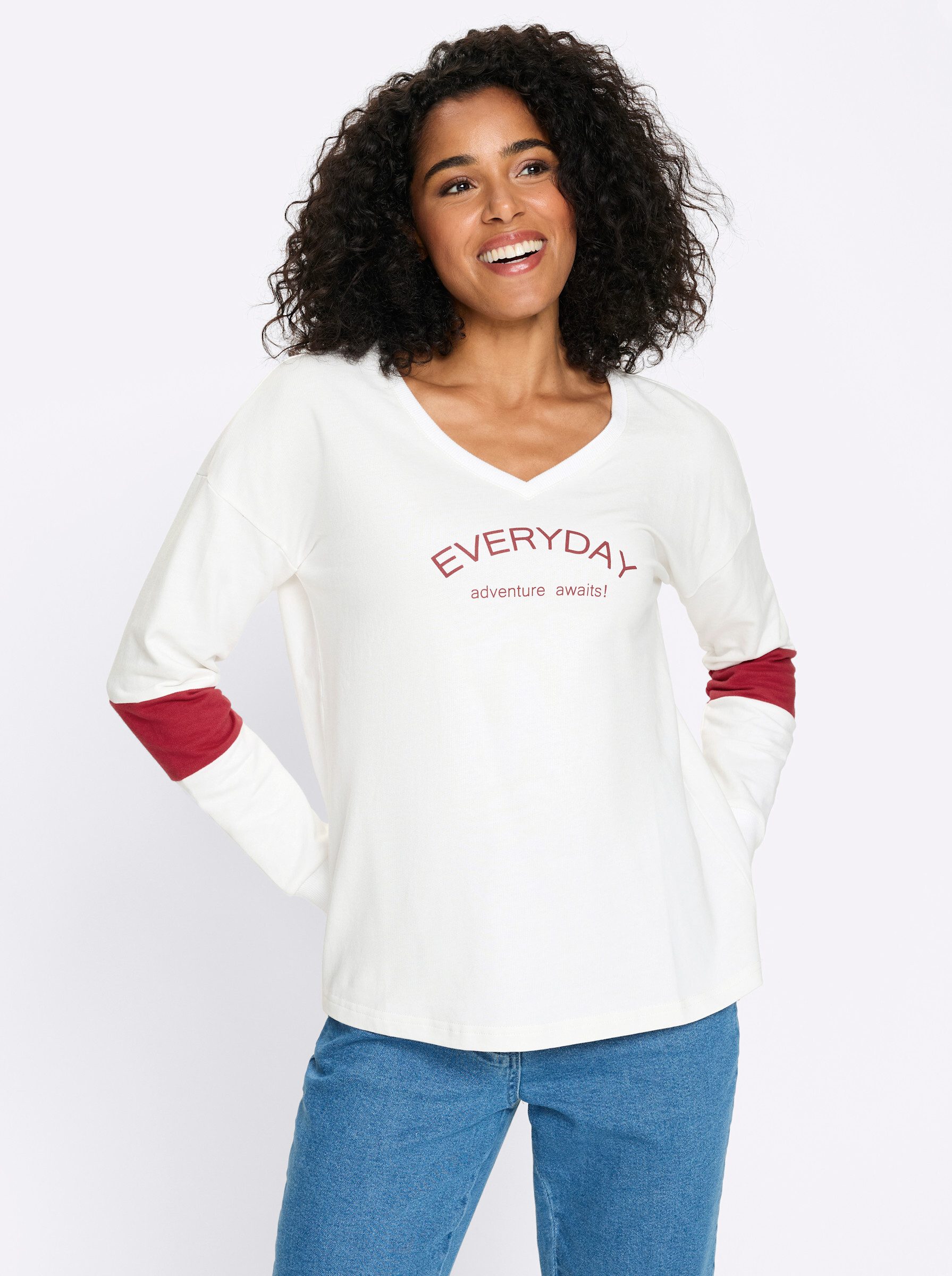 Sieh an! Sweater Sweatshirt Langarm