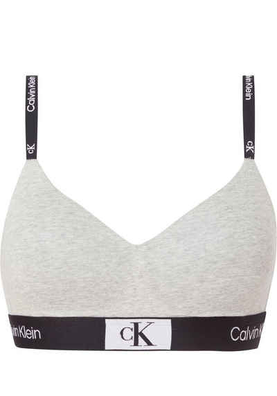 Calvin Klein Underwear Bralette-BH mit klassischem CK-Logobund