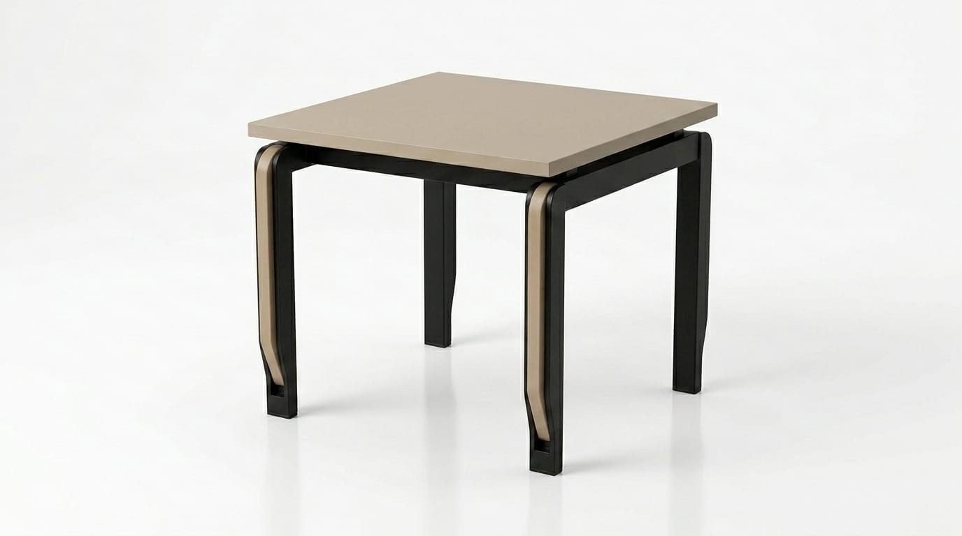 Xlmoebel Couchtisch Couchtisch Modern Beige Holz Wohnzimmer Sofatisch Design (1-St., 1-tlg)