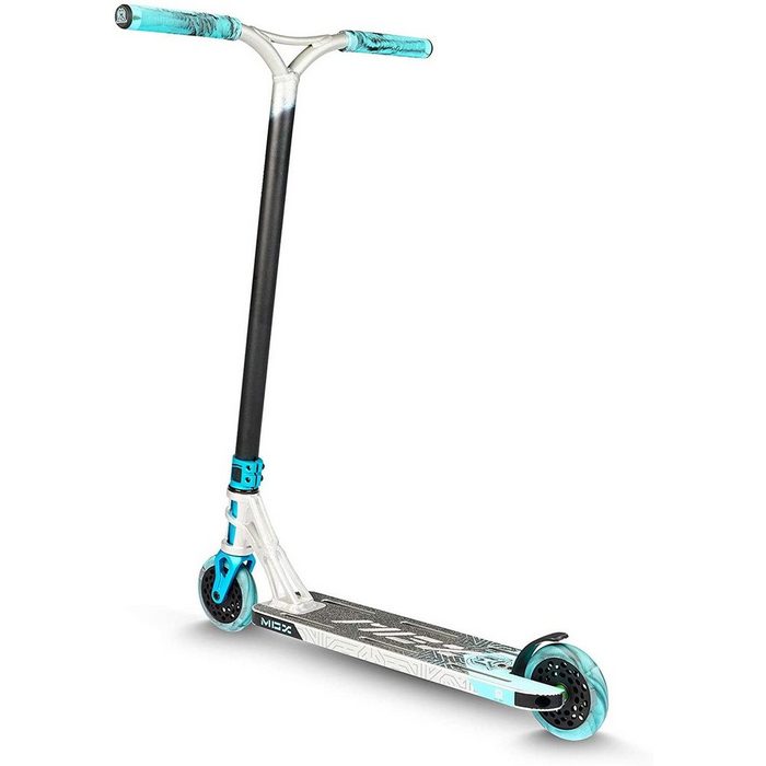 Madd Stuntscooter MGP Madd Gear MGX Extreme Stunt-Scooter H=90cm silber / türkis AN10354