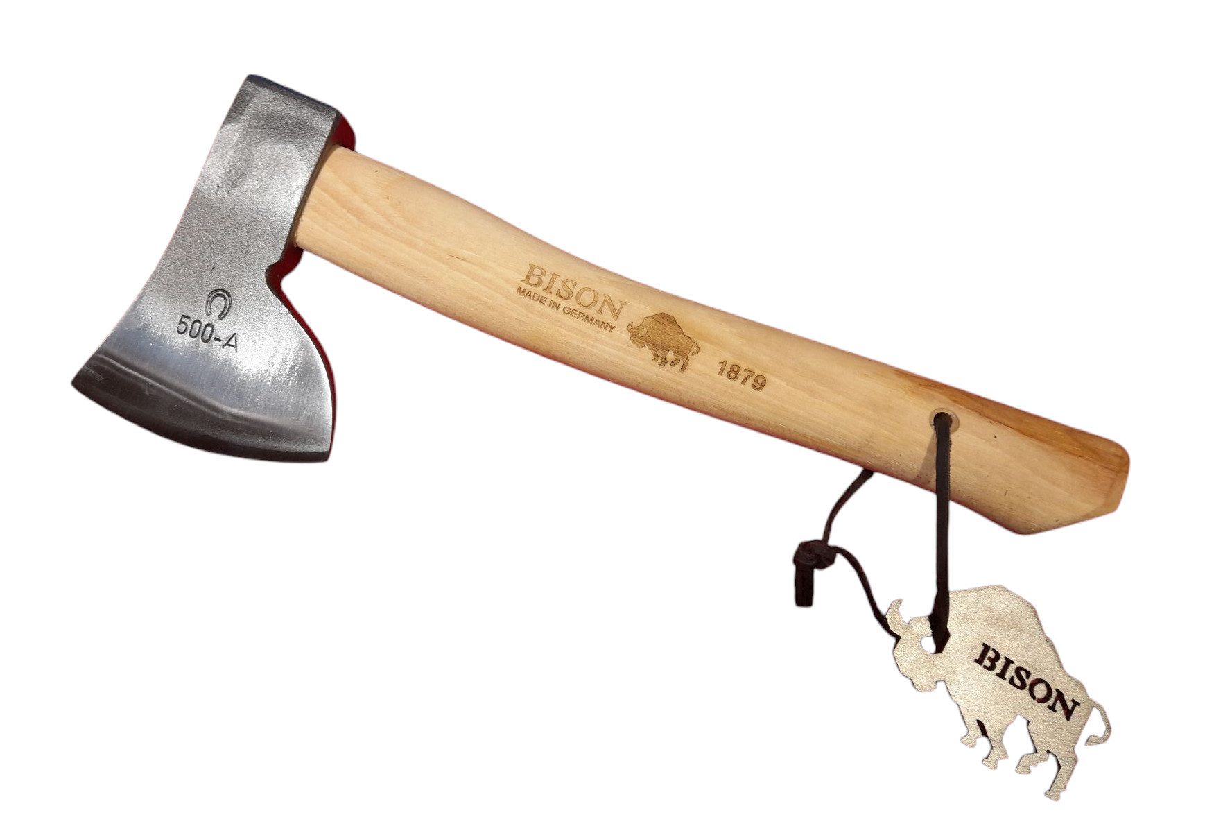 Bison 1879 Axt Bison 1879 Schnitzbeil, 500g, braun, 748 g, 33 cm Длина, (1-St), Klingenschutz inklusive
