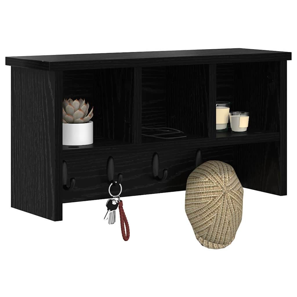 vidaXL Regal Wandmontierter Kleiderständer mit Regal günstig online kaufen
