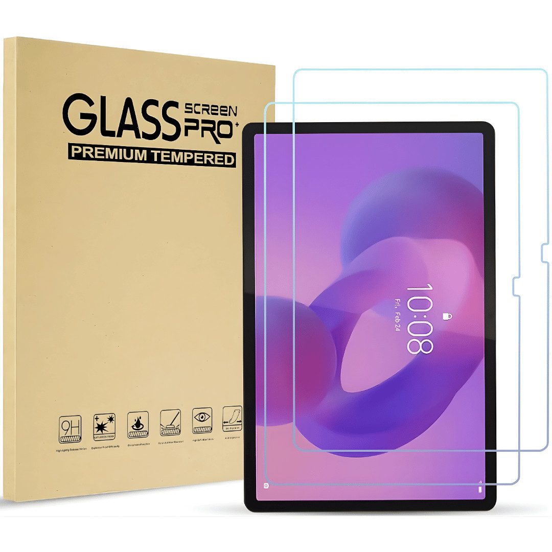 SmartUP Displayschutzglas für Lenovo Idea Tab Pro 12,7" Display Panzerfolie Hartglas Full Screen für Lenovo Idea Tab Pro