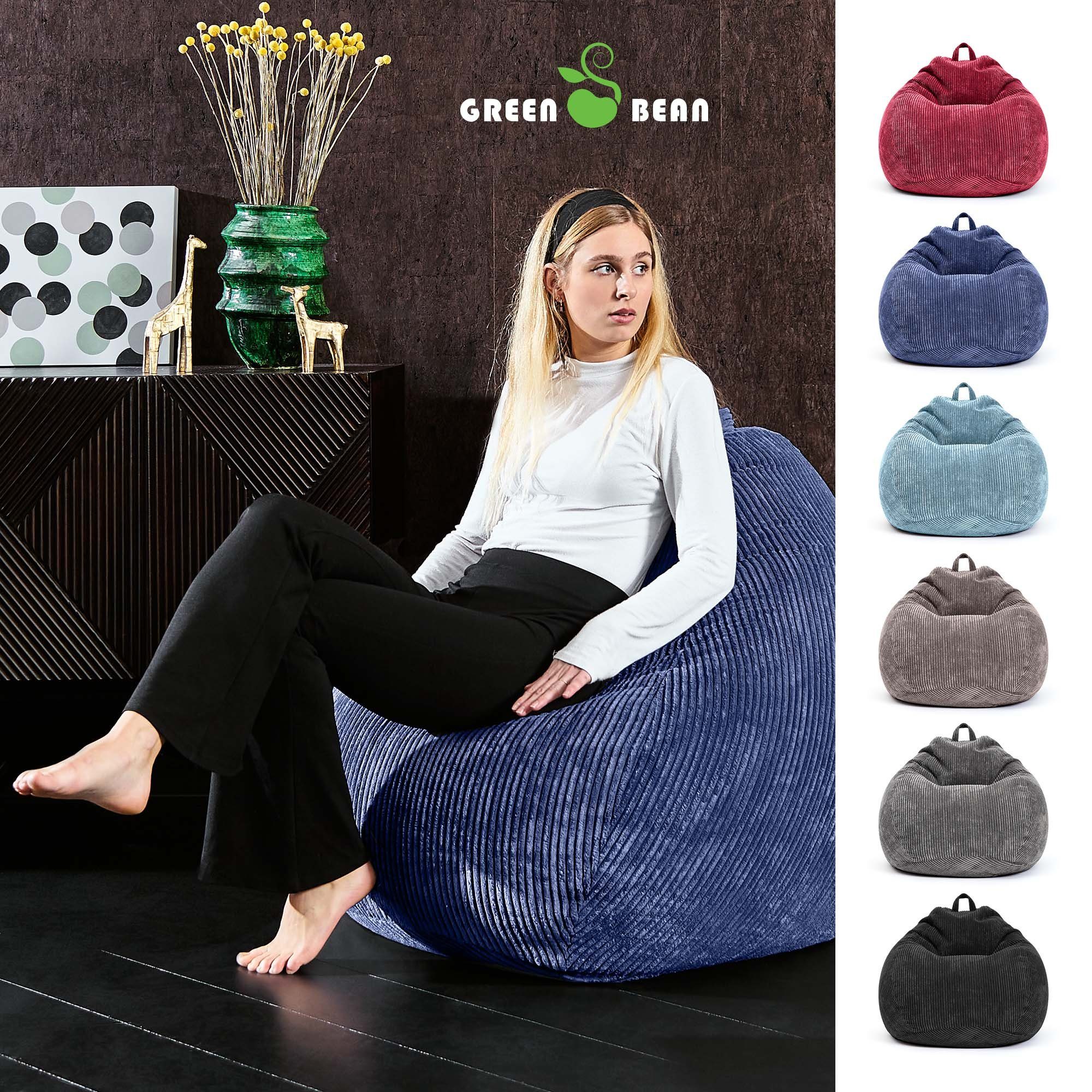 Green Bean Sitzsack Scoop Cord (Indoor günstig online kaufen