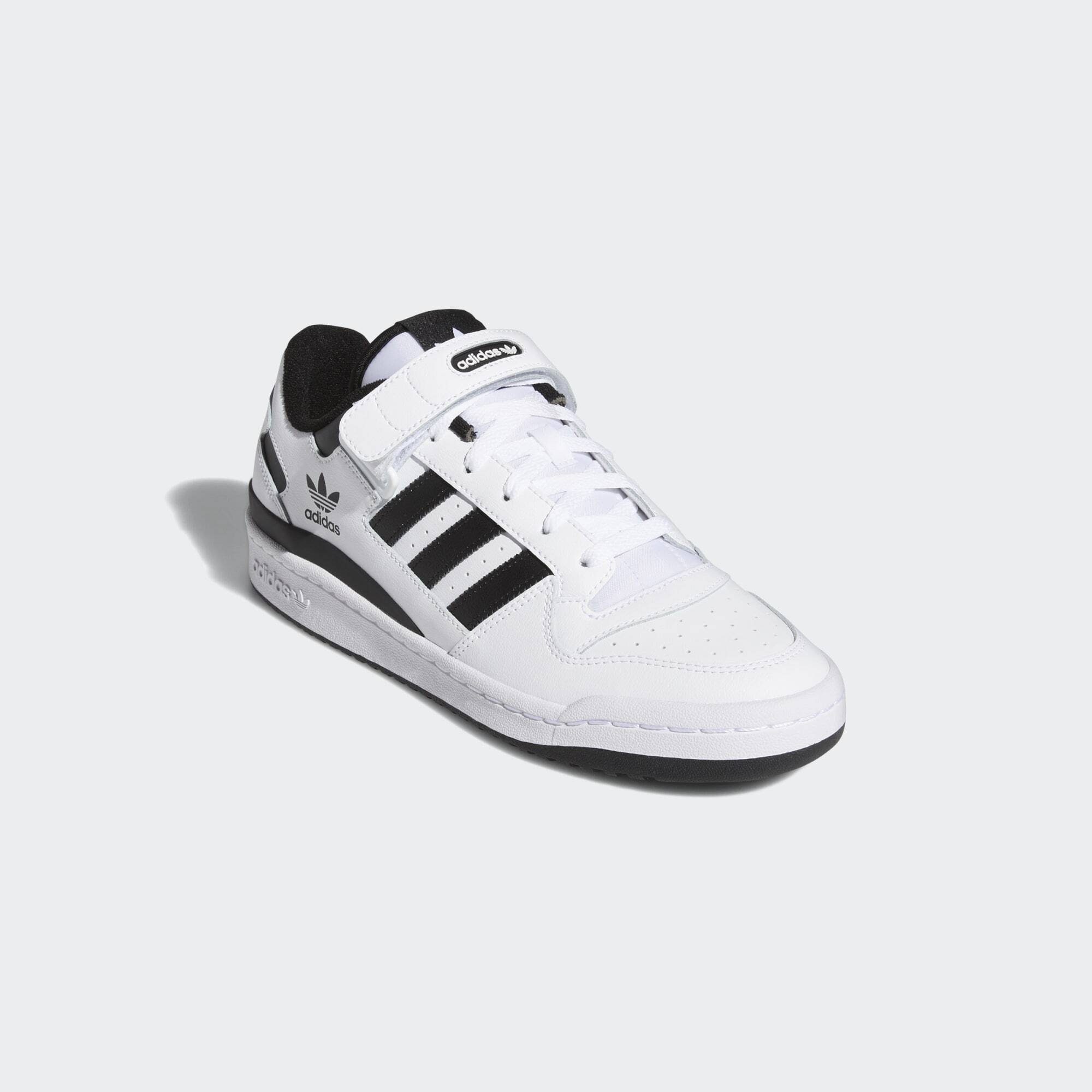 adidas Originals FORUM LOW SCHUH Sneaker Cloud White / Cloud White / Core Black