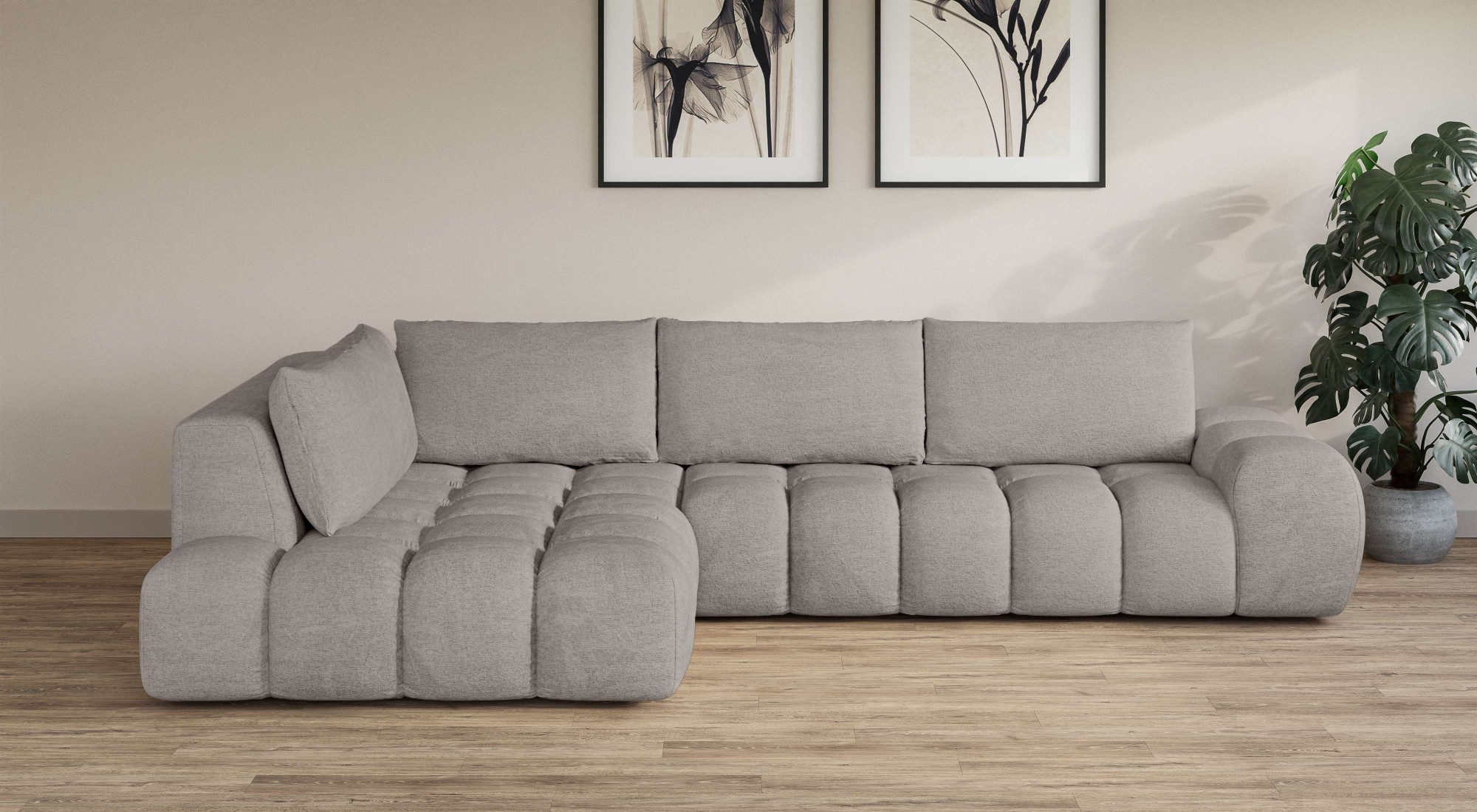 INOSIGN Ecksofa AZITA klein, L-Form, elegant günstig online kaufen