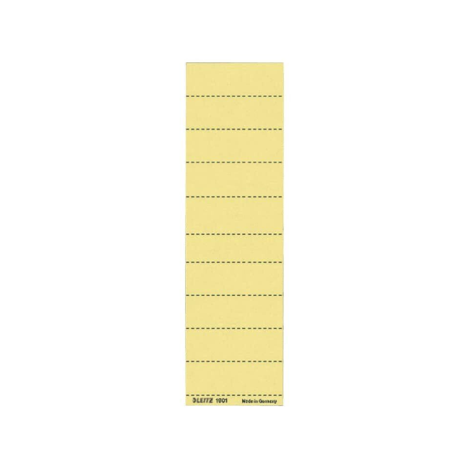 f Hängemappe Beschriftungsschild 1901-00-15 100Stk blanco LEITZ Schild Hängeregistraturkorb gelb