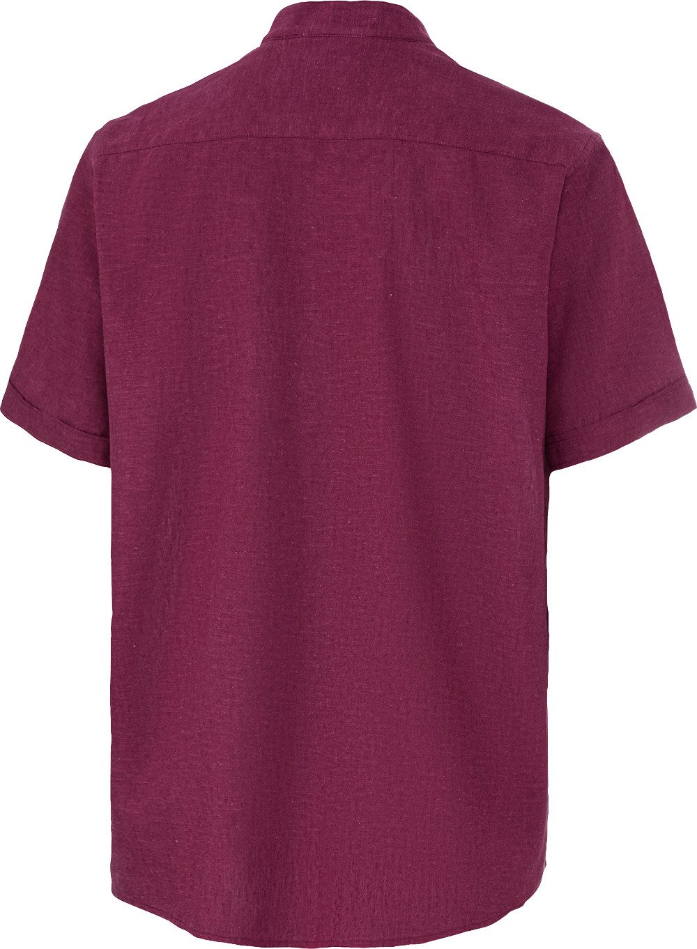 HENSON&HENSON Kurzarmhemd aus weichem Leinen-Baumwoll-Mix günstig online kaufen