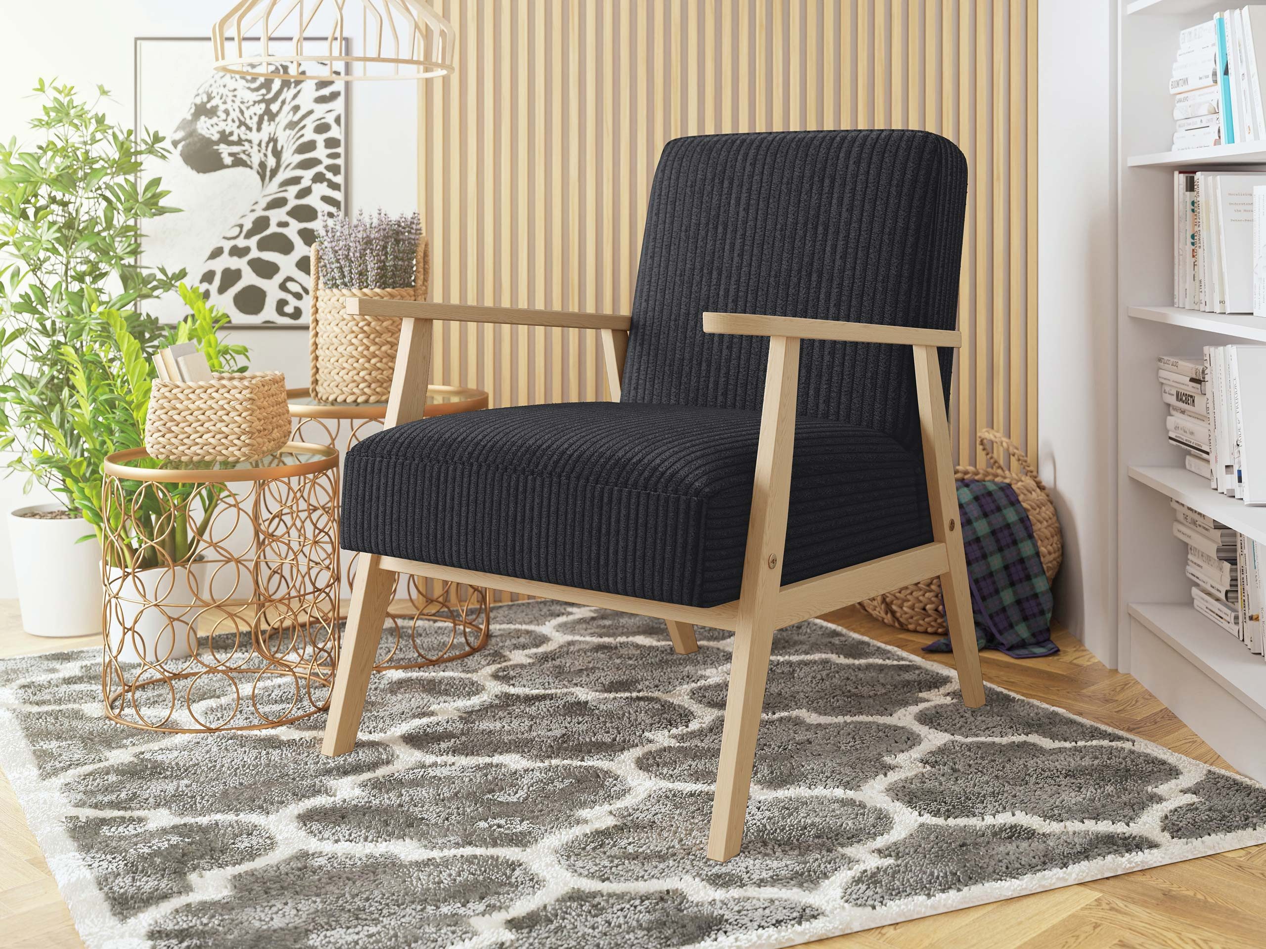 MIRJAN24 Sessel Retro Cord (mit Wellenfeder), günstig online kaufen