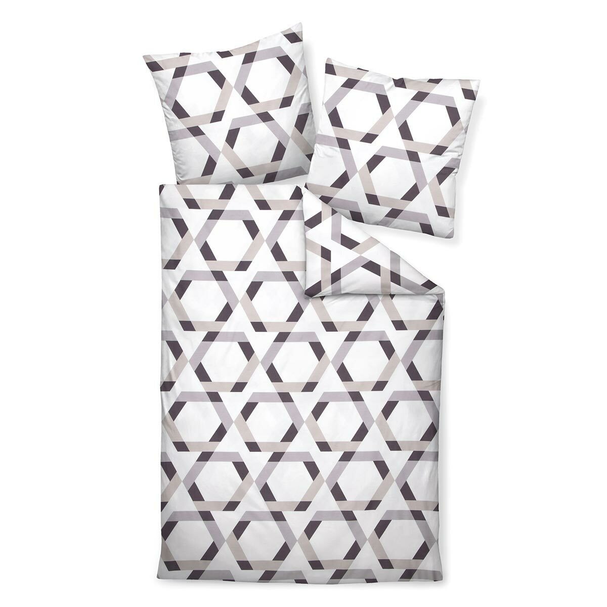 Janine Bettwäsche, Mako Satin, 2 teilig. Reduzierter Preis € 29,95. Unverbindliche Preisempfehlung € 64,95, (€ 29,95 pro 1 Stk)