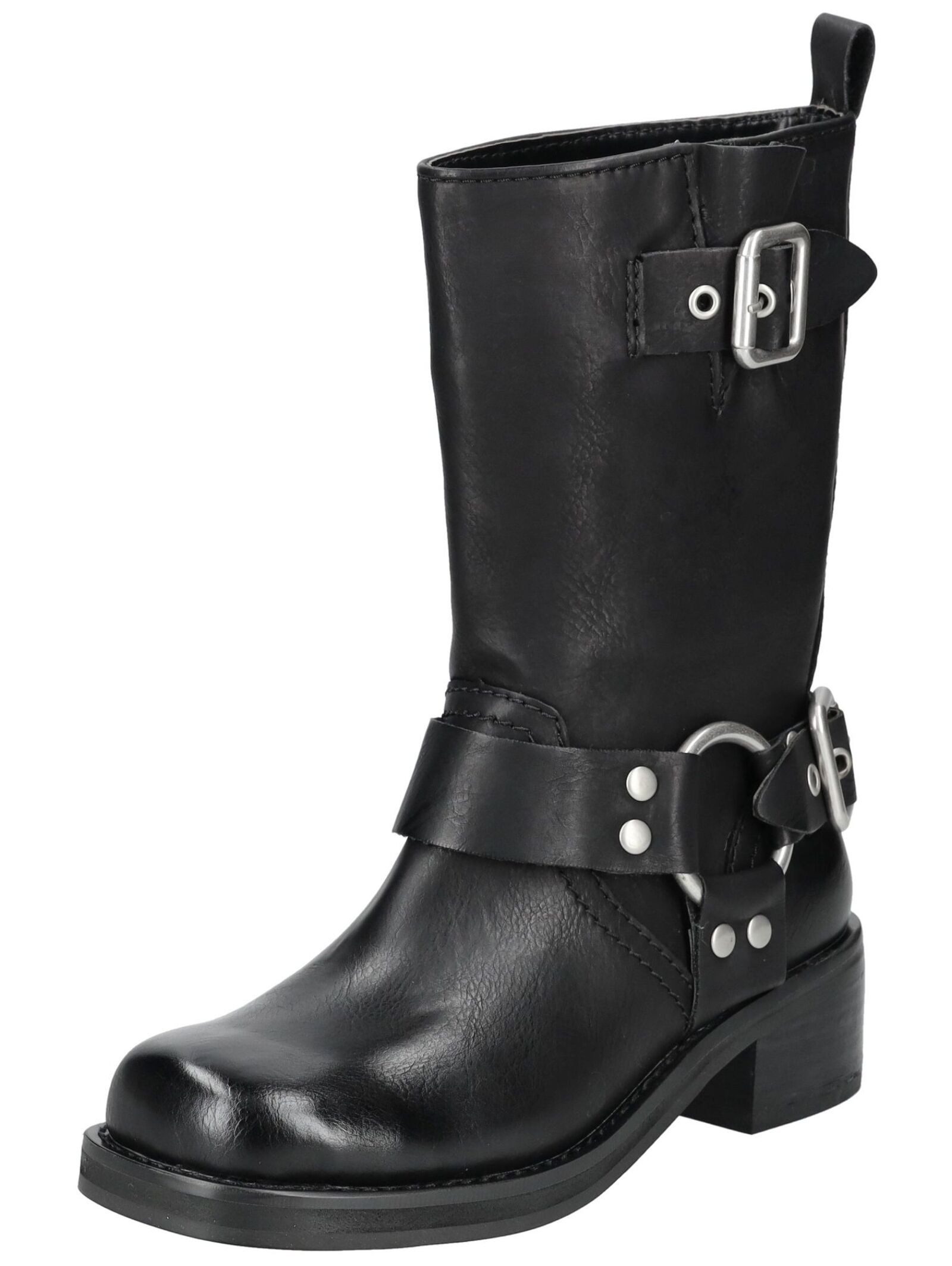 STEVE MADDEN STEVE MADDEN Stiefel Lederimitat Bikerboots günstig online kaufen