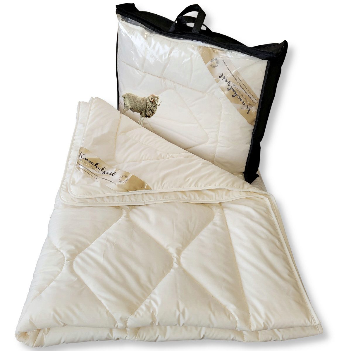 Meivita Naturhaarbettdecke Merino Schafschurwolle Sommerdecke Sommerbett günstig online kaufen