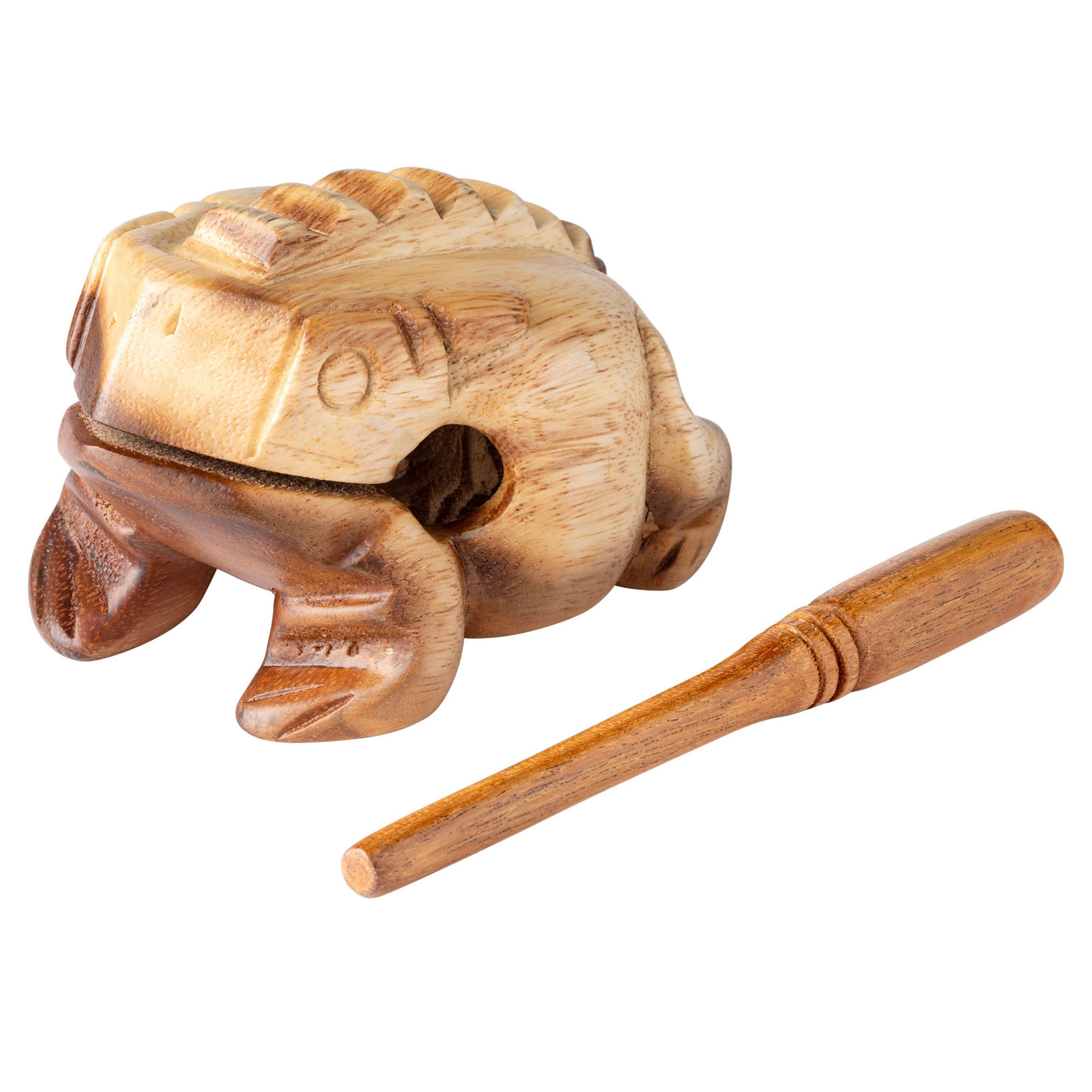 Meinl Percussion Guiro, Percussion, Гирос, NINO Wood Frog Güiro Large - Guiro