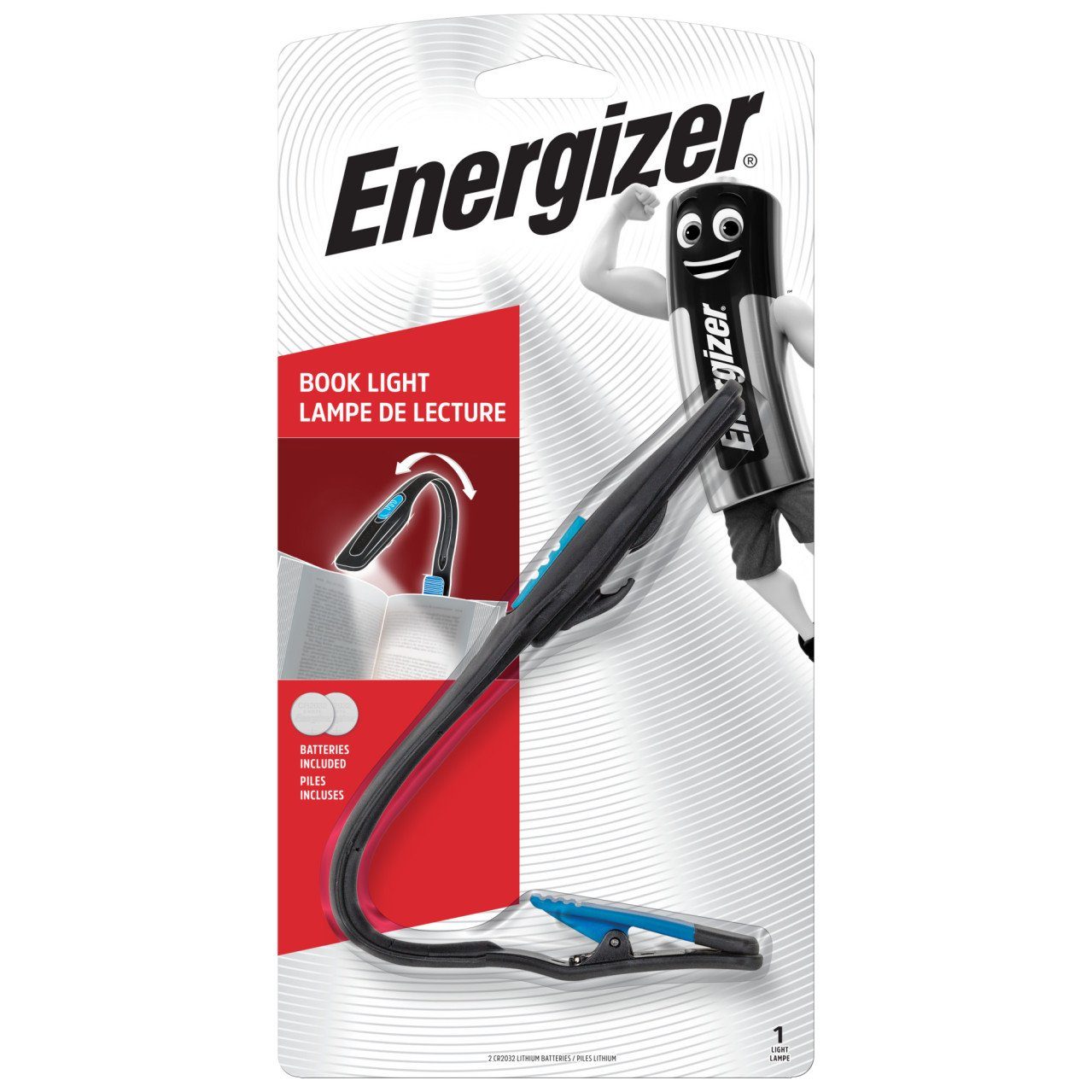 Energizer Schreibtischlampe Energizer Booklite LED Buchlampe, Inkl. Leuchtm günstig online kaufen