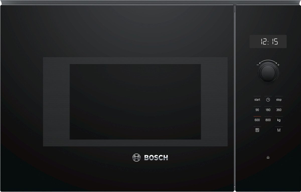 BOSCH Backofen-Set Backofen Pyrolyse mit Mikrowelle Einbau Set -Autark, Schwarz, Neu, mit Teleskopauszug nachrüstbar, Pyrolyse-Selbstreinigung, Pyrolyse-Selbstreinigung, Timer, AutoPilot 10, LED Touch Control