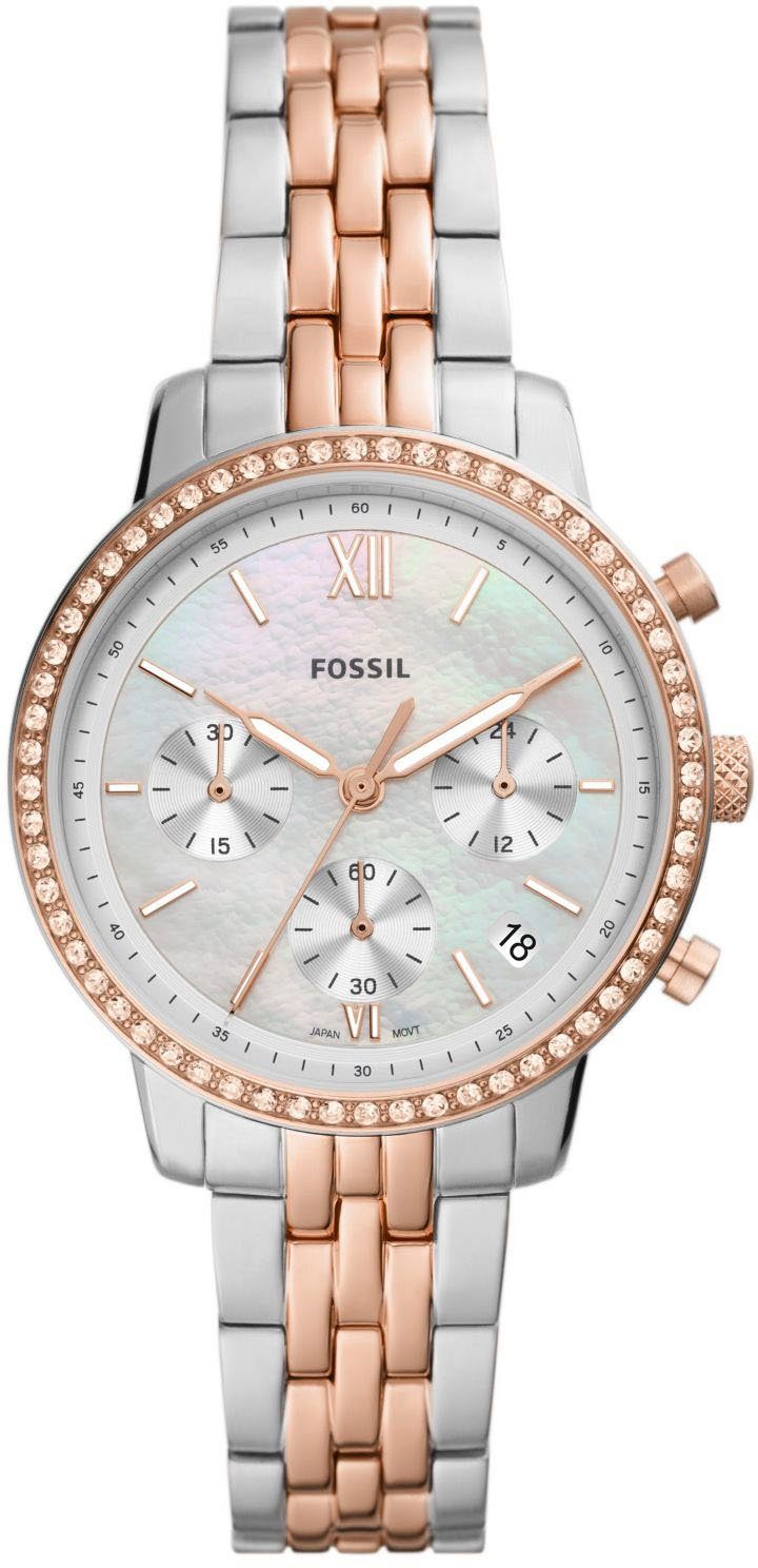 Fossil Chronograph NEUTRA ES5279, Quarzuhr, Armbanduhr, günstig online kaufen