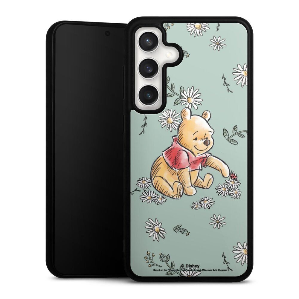 DeinDesign Handyhülle Winnie Puuh Disney Offizielles Lizenzprodukt Daisy and Bug Love, Samsung Galaxy S24 FE 5G Gallery Case Glas Hülle