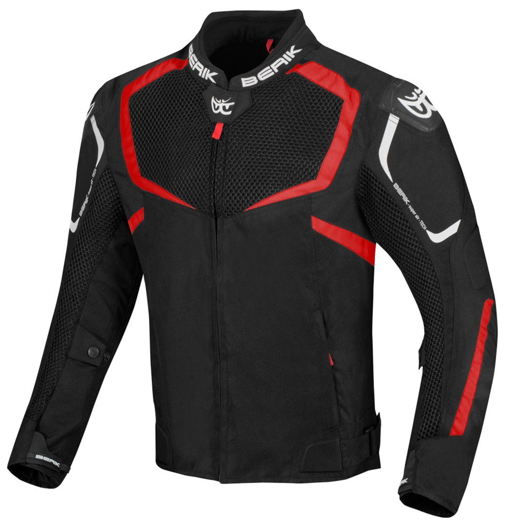 Berik Motorradjacke X-Speed Air Motorrad Textiljacke Black/Red | Jacken