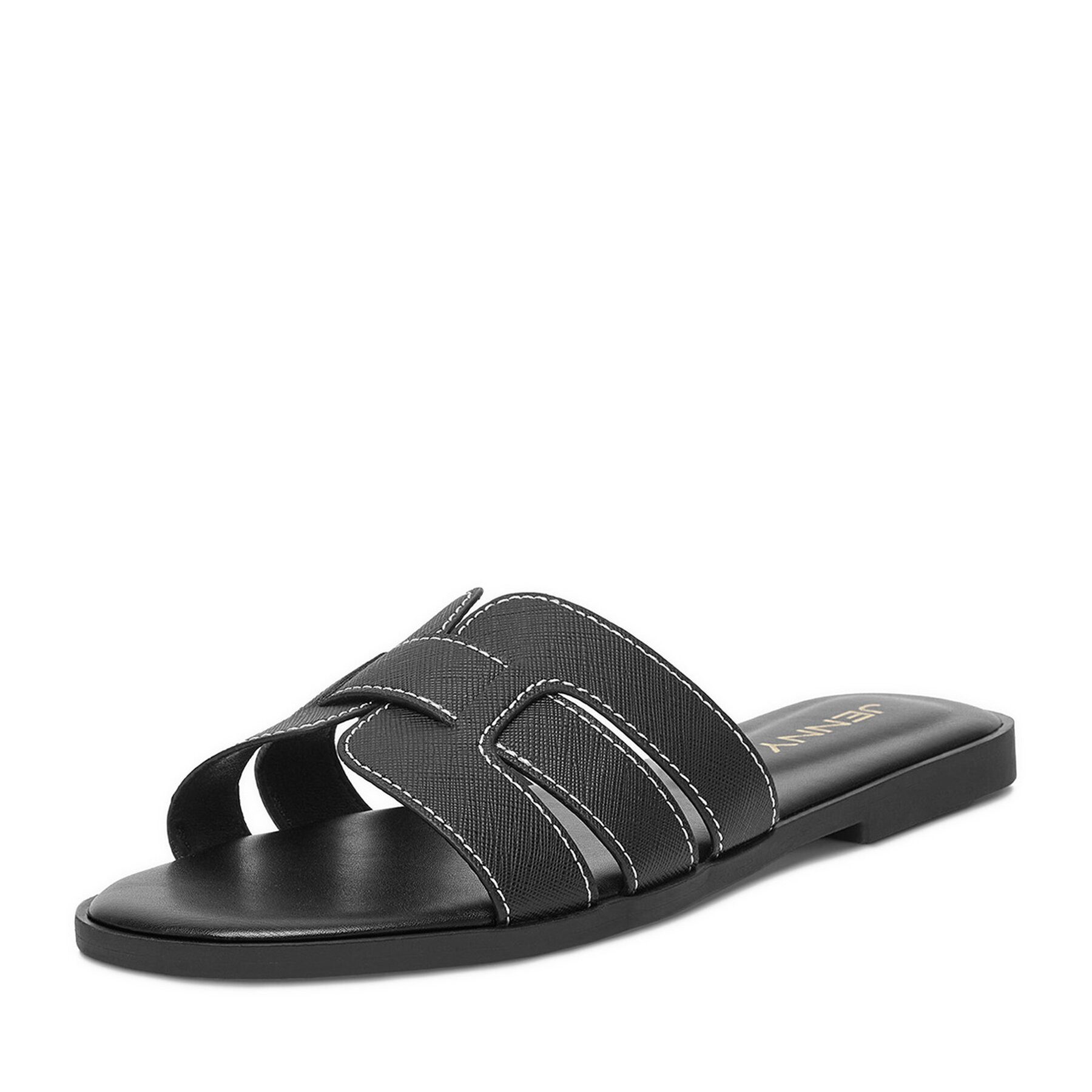 Jenny Jenny Damen Flip-Flops Schwarz Badepantolette