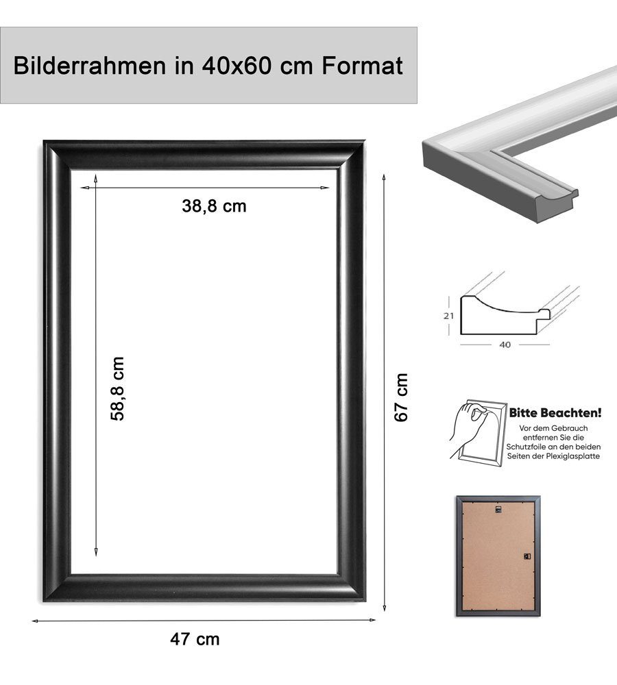 IDEAL TREND Bilderrahmen Bilderrahmen Lifestyle Foto günstig online kaufen