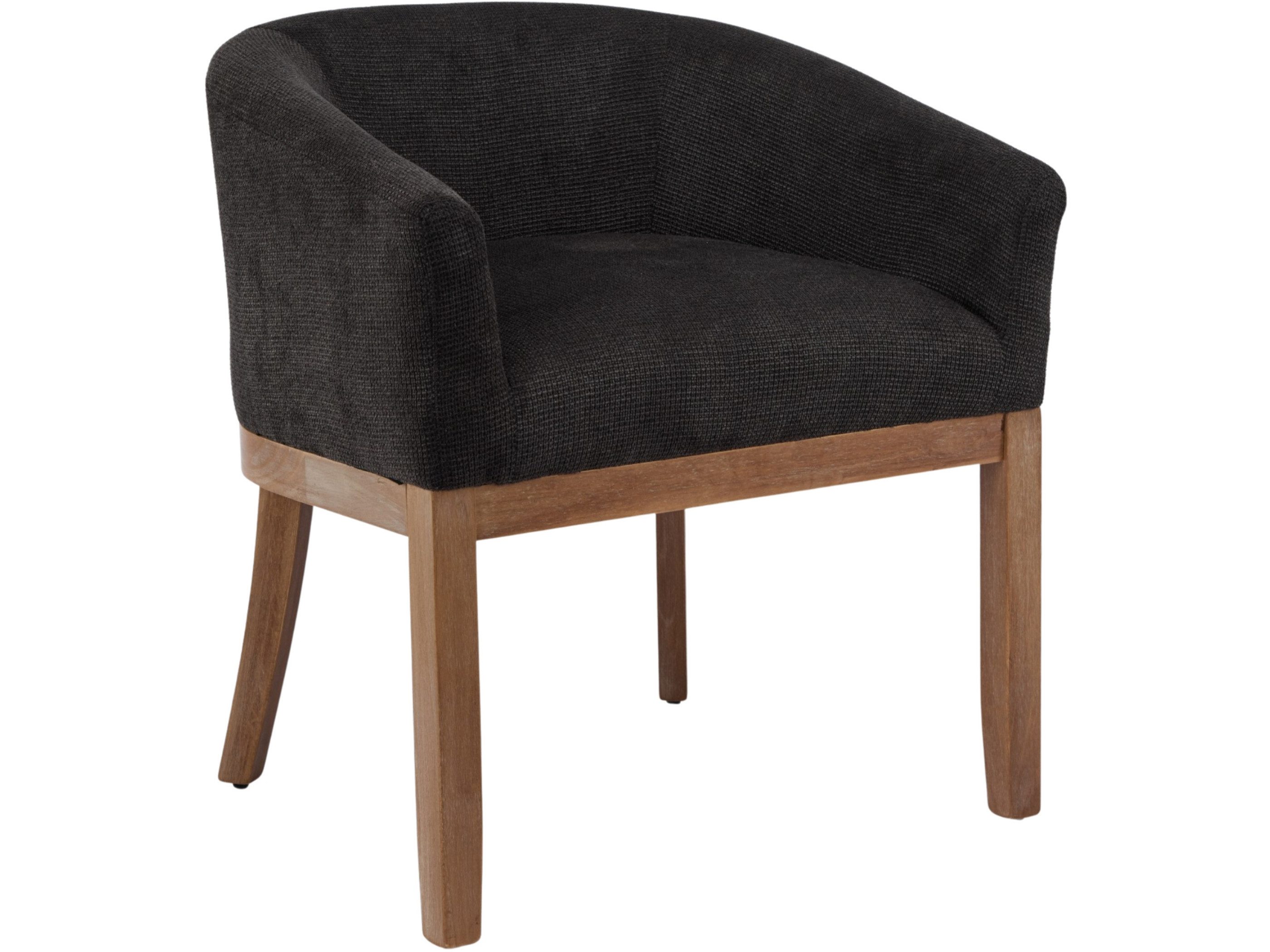 SeedWave Sessel Moderner Chenille-Polstersessel mit Geschwungenen Hinten-Holzbeinen (1), Einzelsofa mit verstellbaren Rutschfesten Fußpads