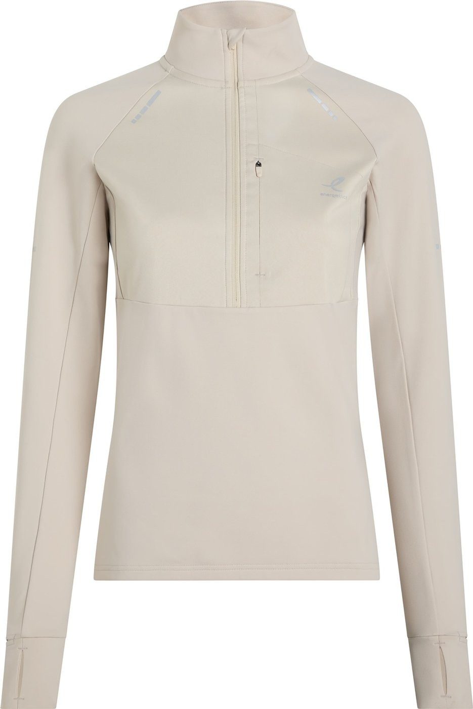 Energetics Laufshirt Da.-Langarmshirt Bia W GREY LIGHT