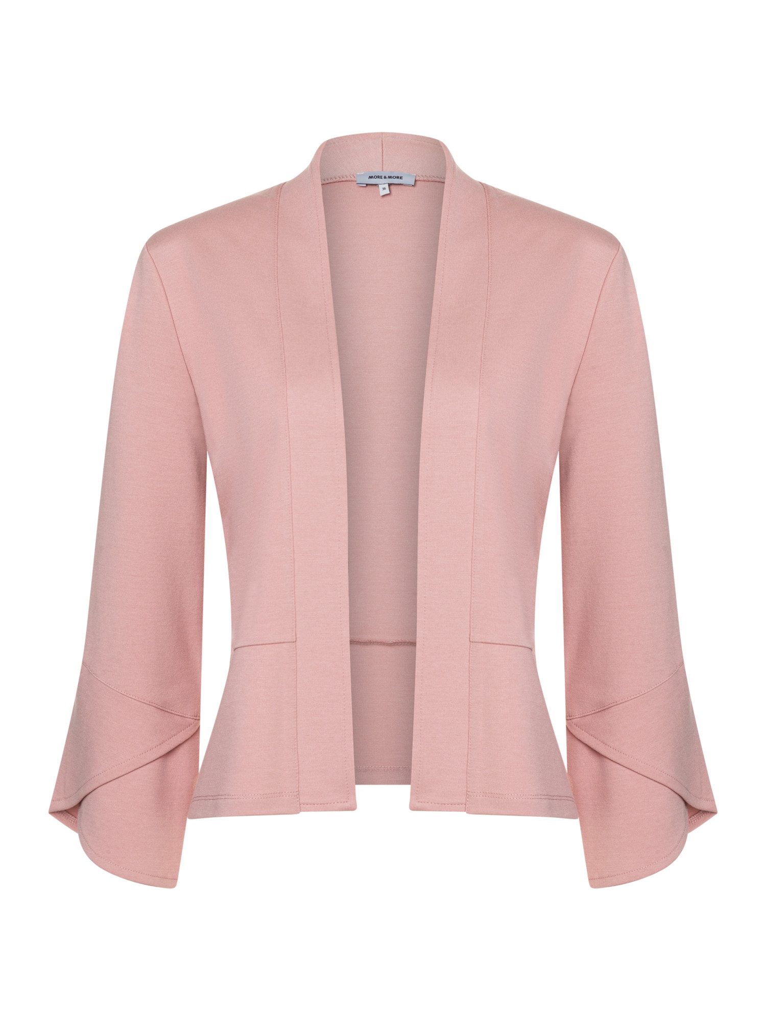 MORE&MORE Jerseyblazer eleganter 3/4 Arm-Kurzblazer