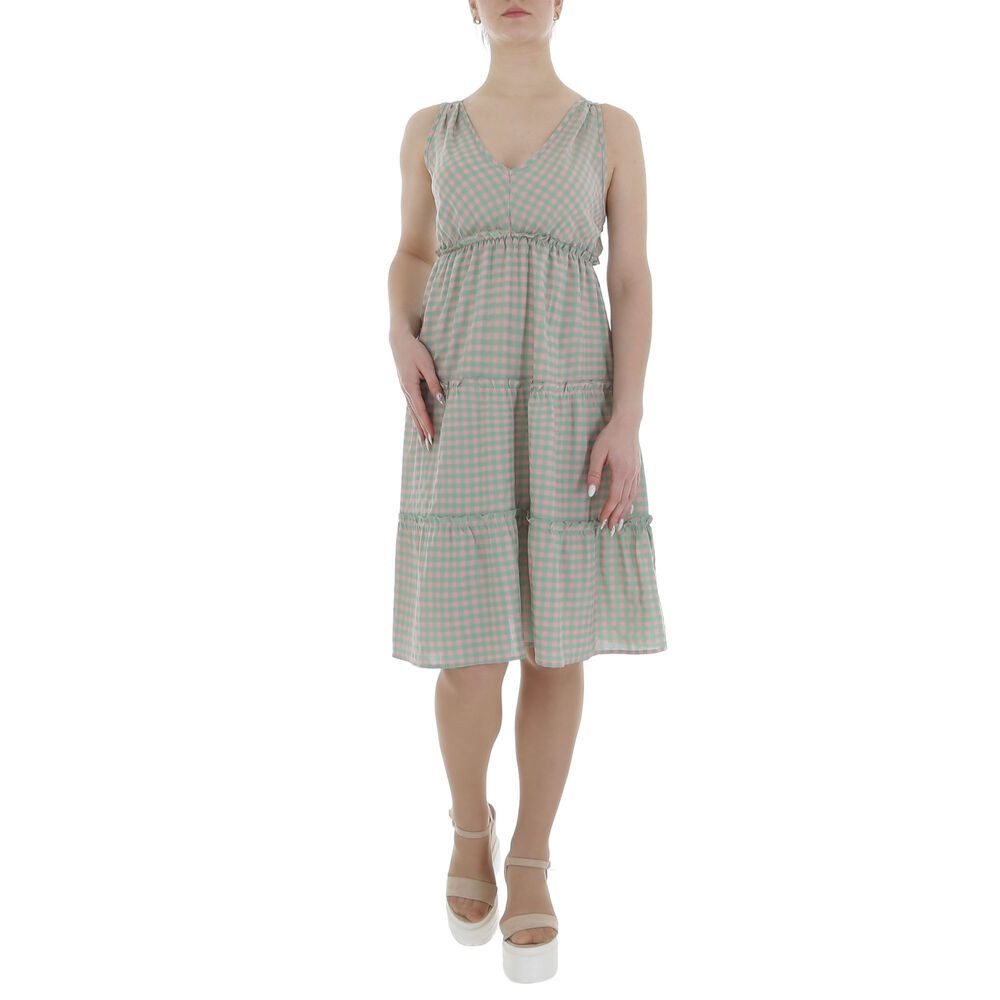 Sommerkleid Damen Freizeit Stufenkleid