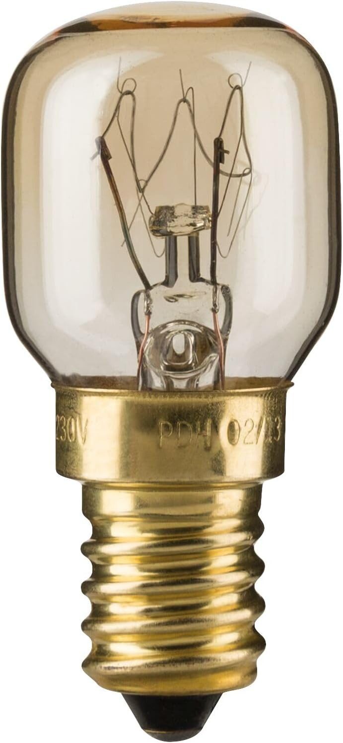 Paulmann LED-Leuchtmittel Paulmann 820.11 Birnenlampe Backofen 25W E14 300° Glas Klar 82011 Leuc, 1 St., Paulmann 820.11 Birnenlampe Backofen 25W E14 300° Glas Klar 82011 Leuc