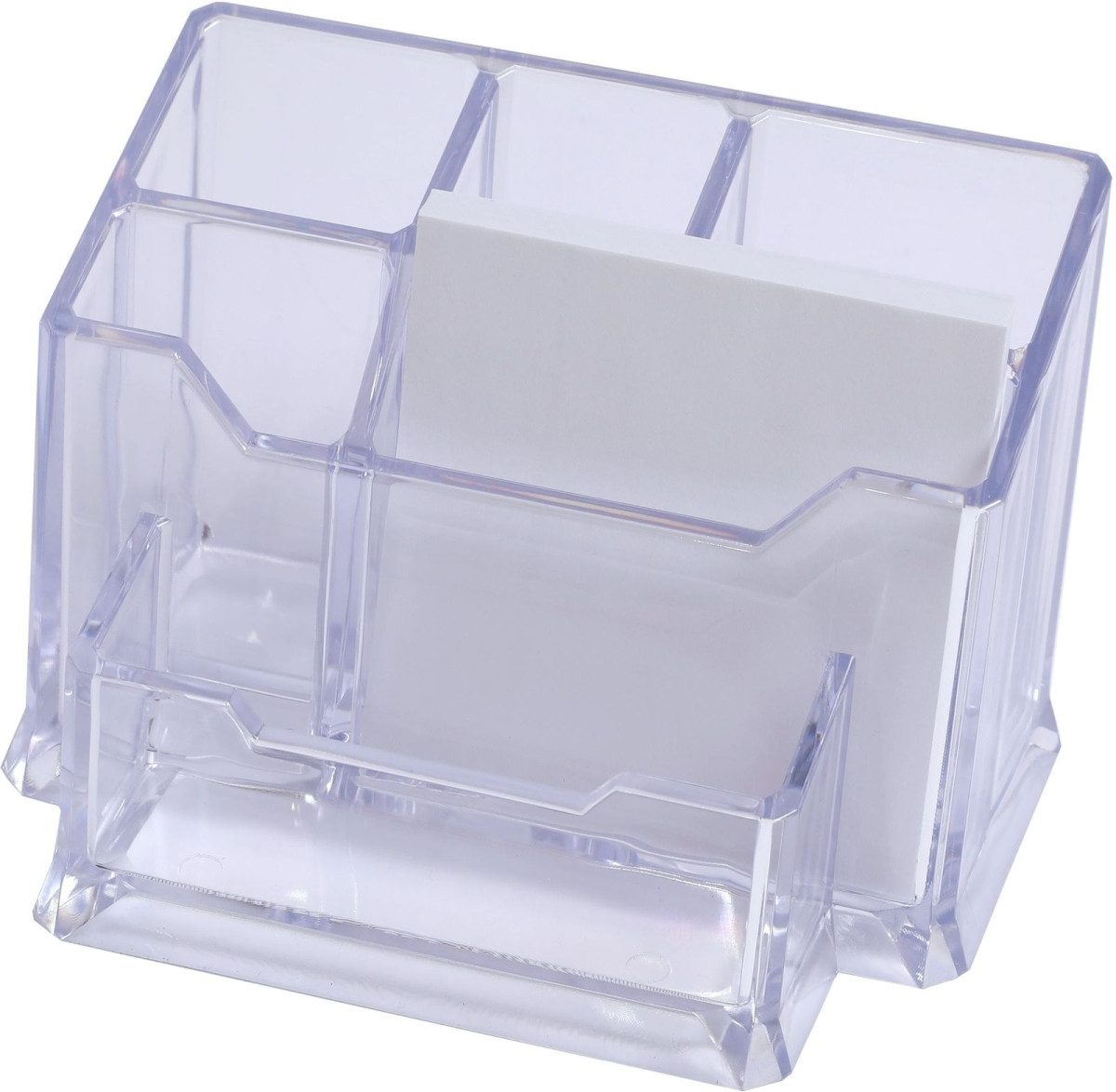 Metzger & Mendle Tischaufsatz Stiftebox Utensilio Acryl inkl. 100 Blatt Papier