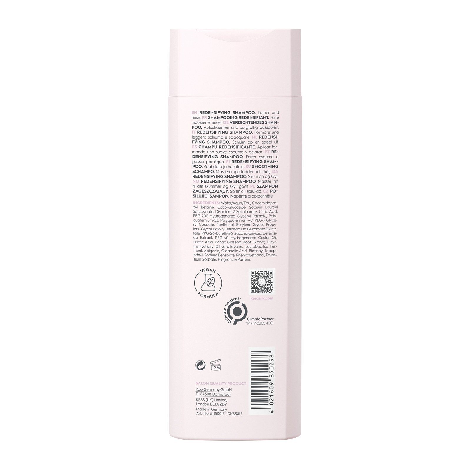 Kerasilk Haarshampoo Verdichtendes Shampoo, 1-tlg., vegan
