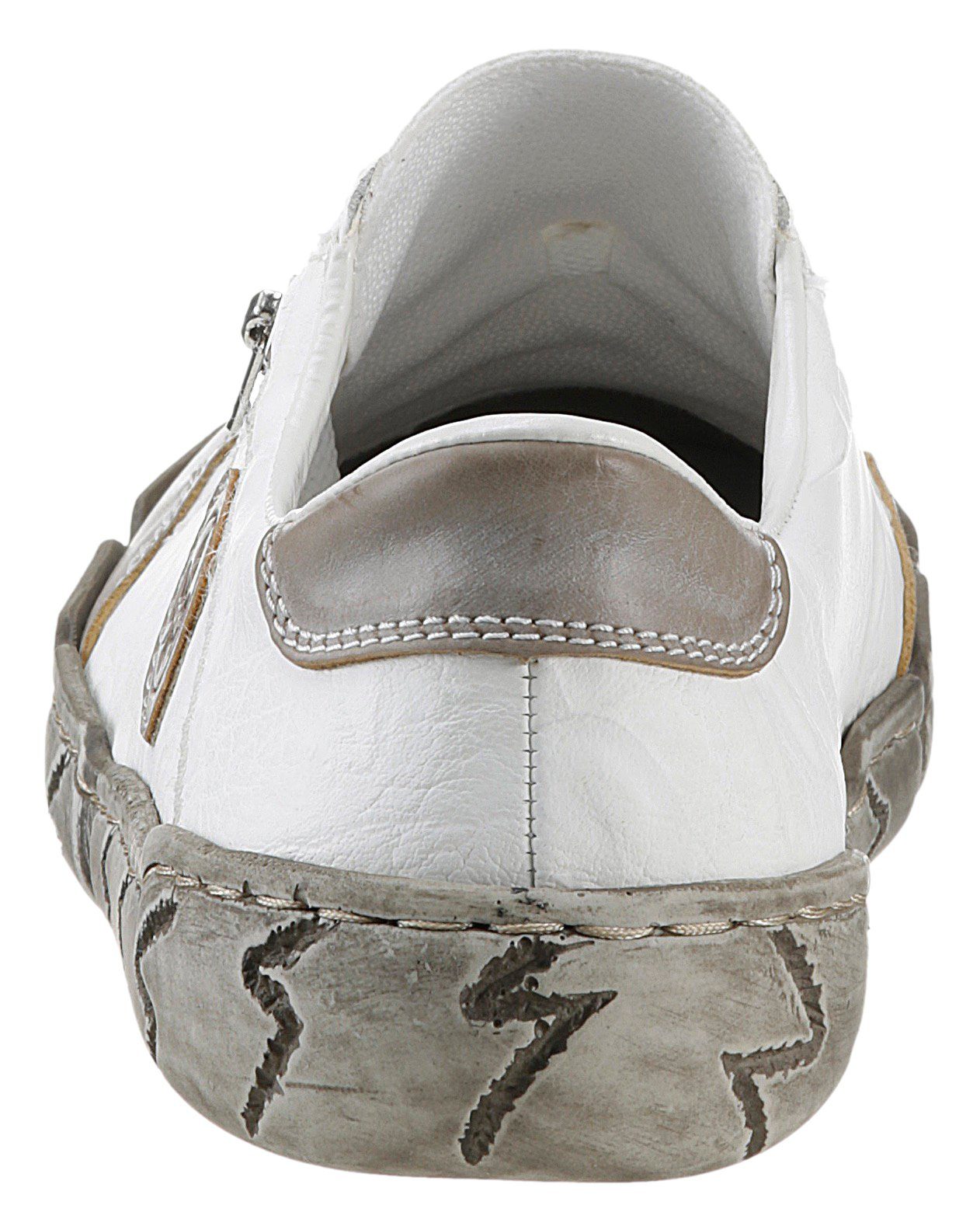 Rieker Sneaker mit Zierreißverschluss, Freizeitschuh, Halbschuh, Schnürschu günstig online kaufen