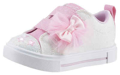 Skechers Kids TWINKLE SPARKS - GLITTER GEMS Lauflernschuh Klettschuh, Кросівки, Blinkschuh, Festtags Schuh mit süßer Schleife