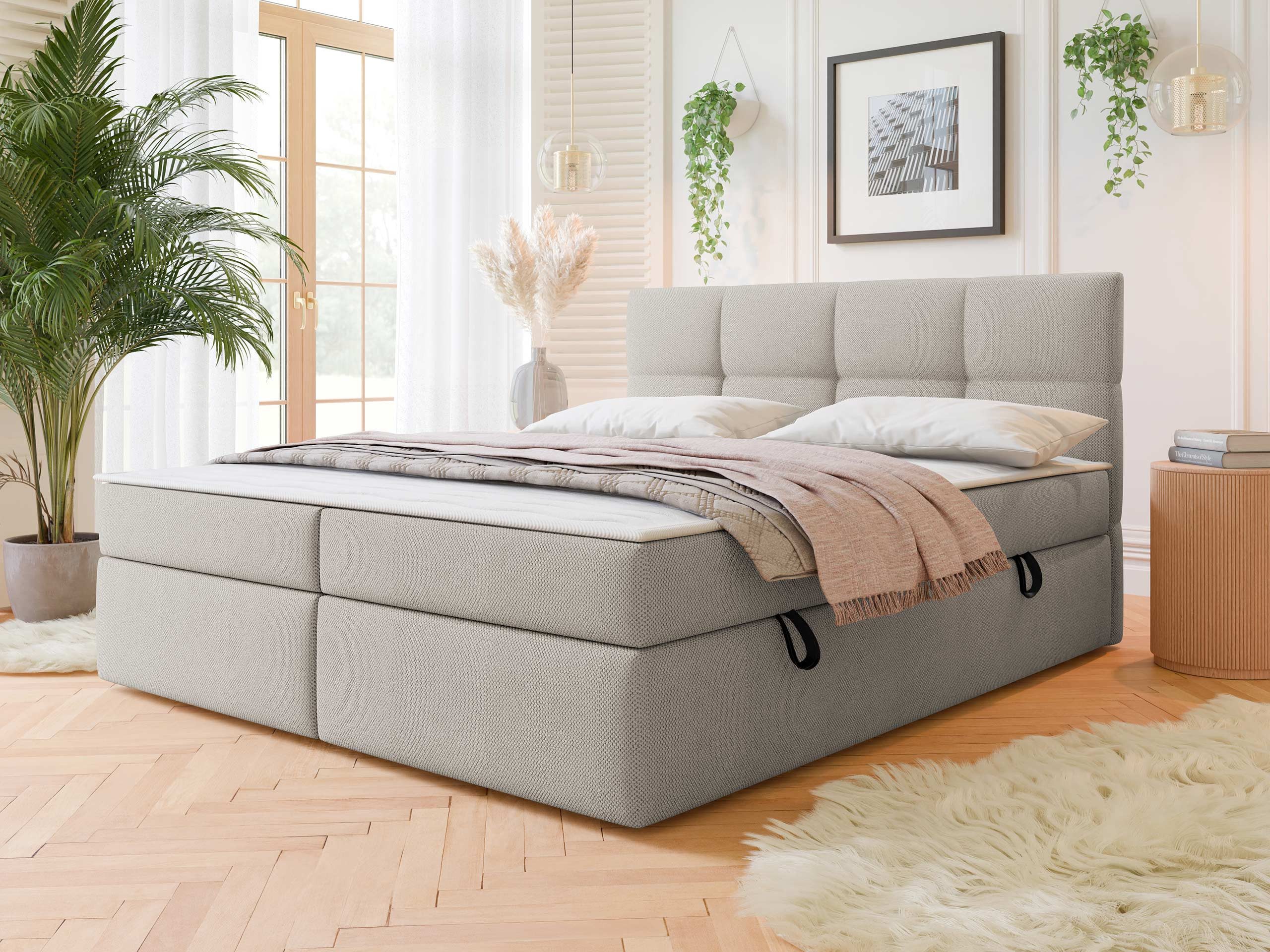 MIRJAN24 Boxspringbett Figaro (mit zwei Bettkästen), günstig online kaufen