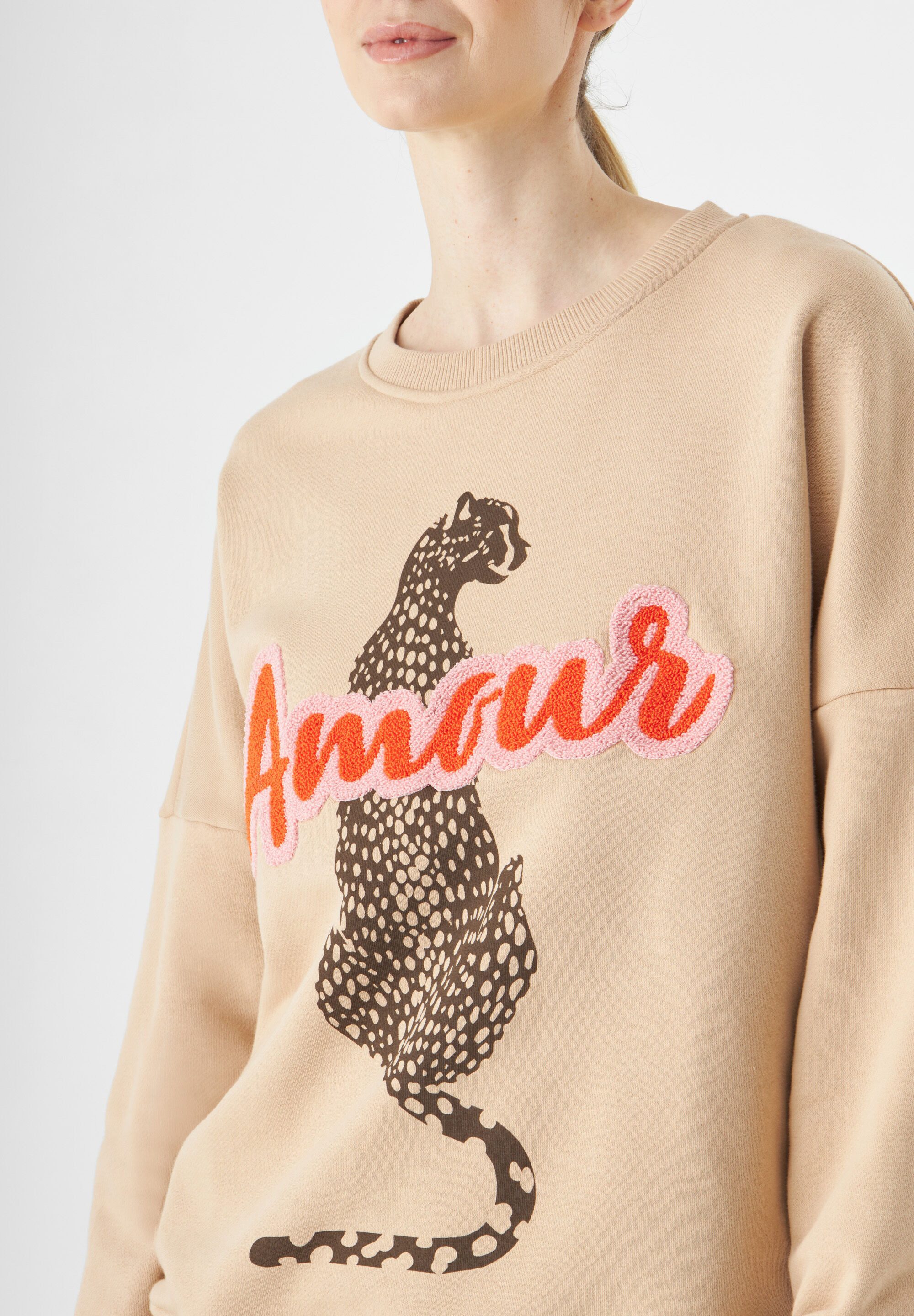 Codello Sweatshirt (1-tlg) im Leopardenmuster