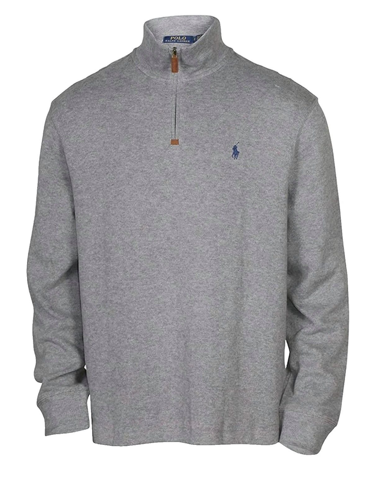 Polo Ralph Lauren Sweatshirt Pullover Troyer Half Zip Jumper Rib Sweater günstig online kaufen
