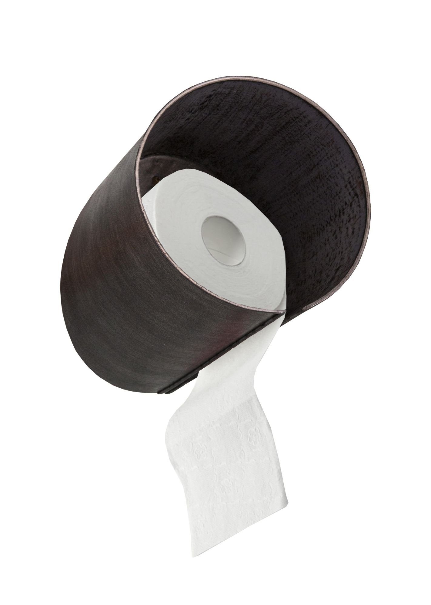 Toilettenpapierhalter WC Rollenhalter Stehend Metall Antic Line SEB16781 