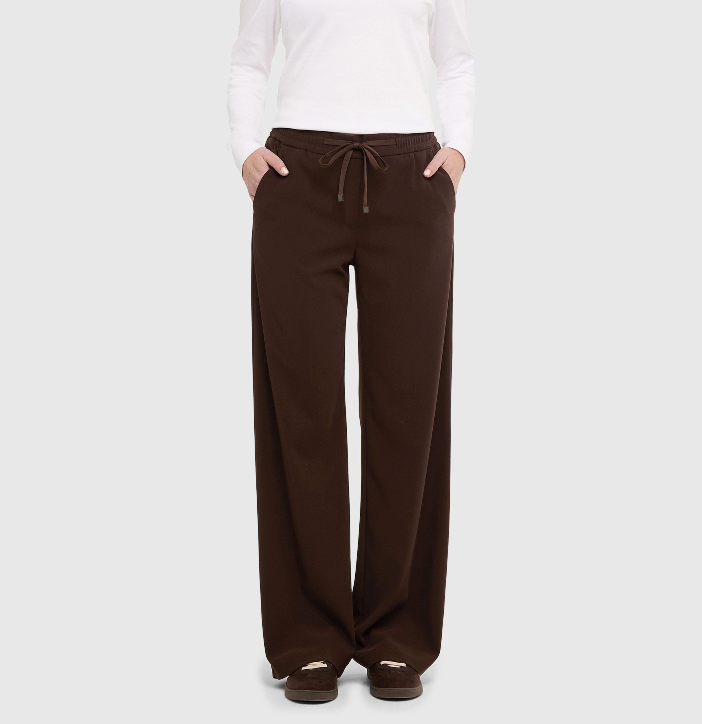 MAC 5-Pocket-Jeans CHRISTY truffle brown