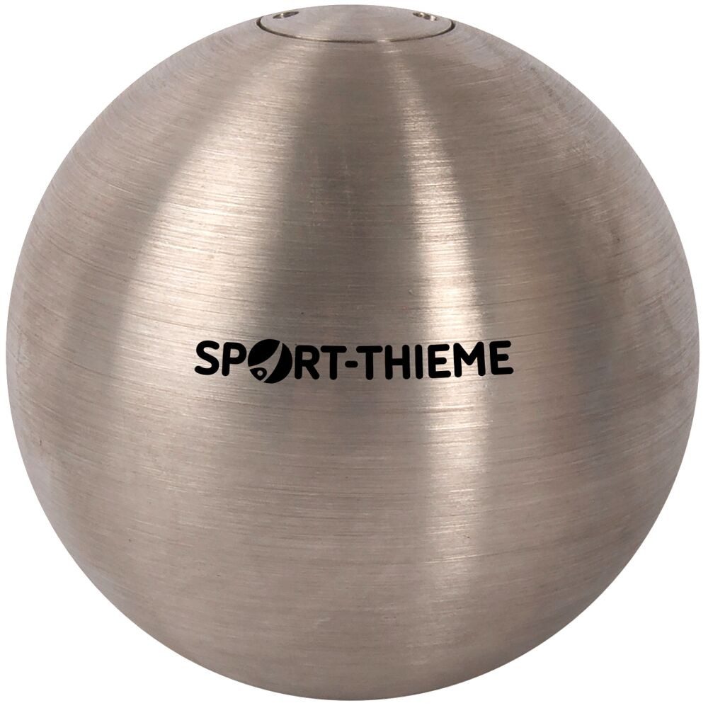 Sport-Thieme Stoßkugel Wettkampf-Stoßkugel Silver, Maschinell gerundet für exakte Balance und Präzision